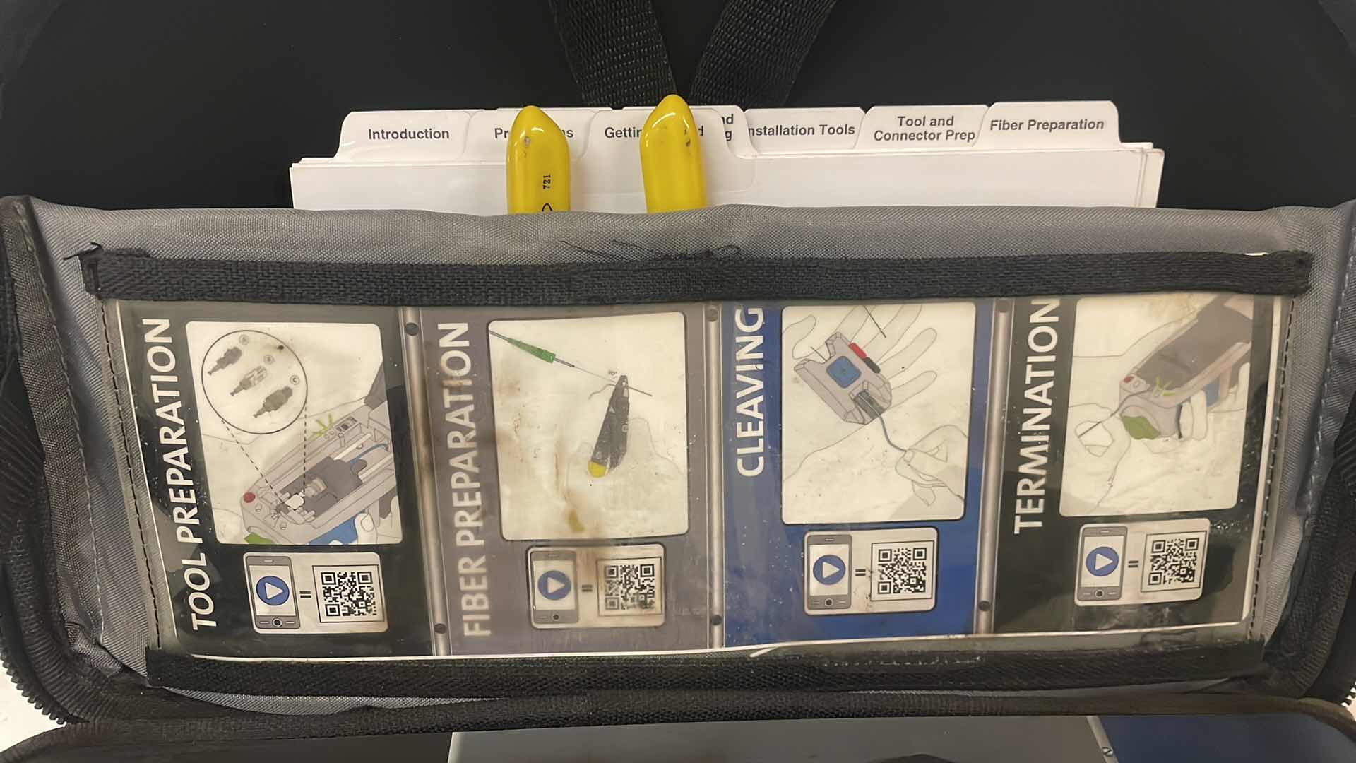 Photo 3 of UNICAM® HIGH-PERFORMANCE INSTALLATION TOOLKIT  LC, SC AND ST® COMPATIBLE