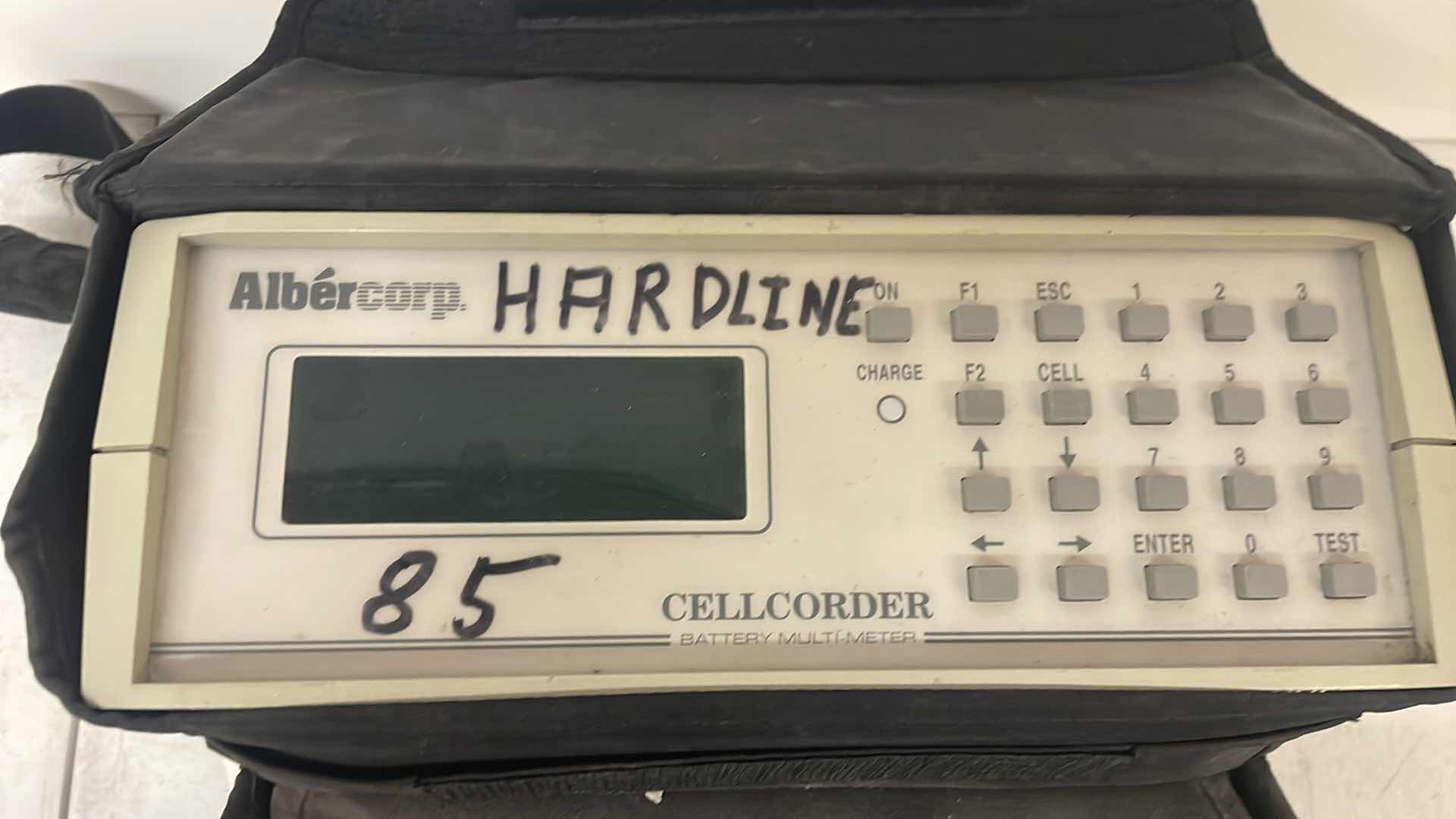 Photo 2 of ALBERCORP CELLCORDER BATTERY MULTIMETER CLC-200