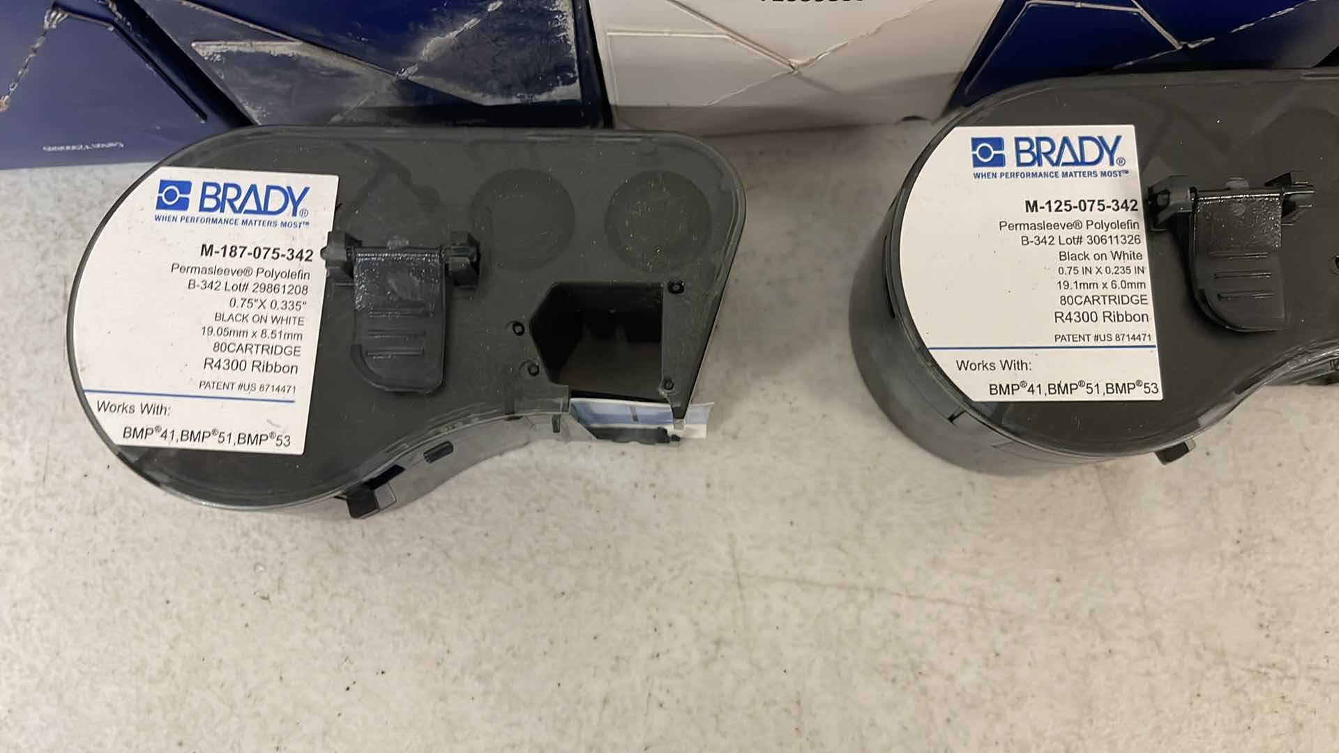 Photo 4 of BRADY PRINT CARTRIDGES (7)