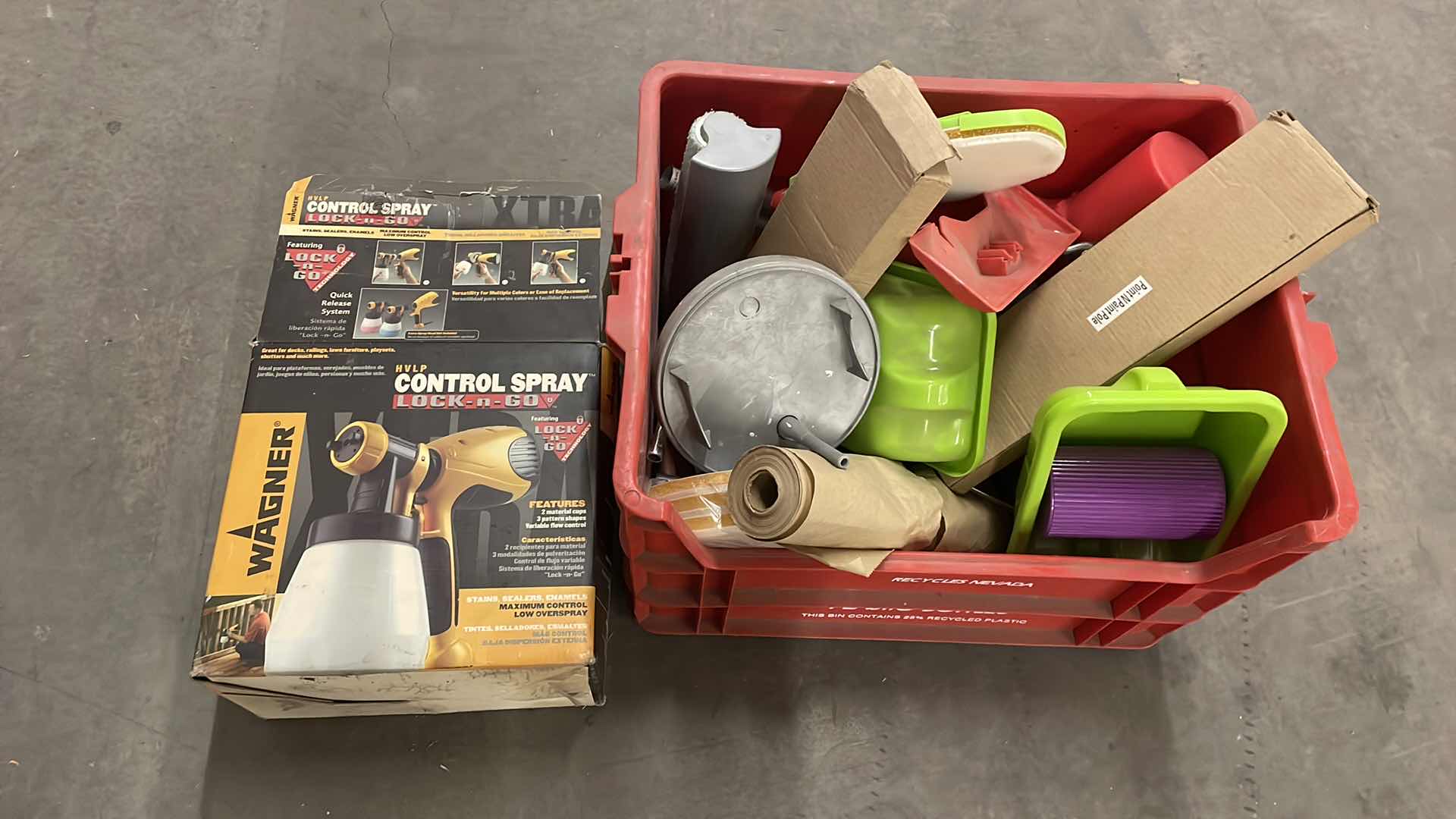 Photo 1 of PAINTING SUPPLIES