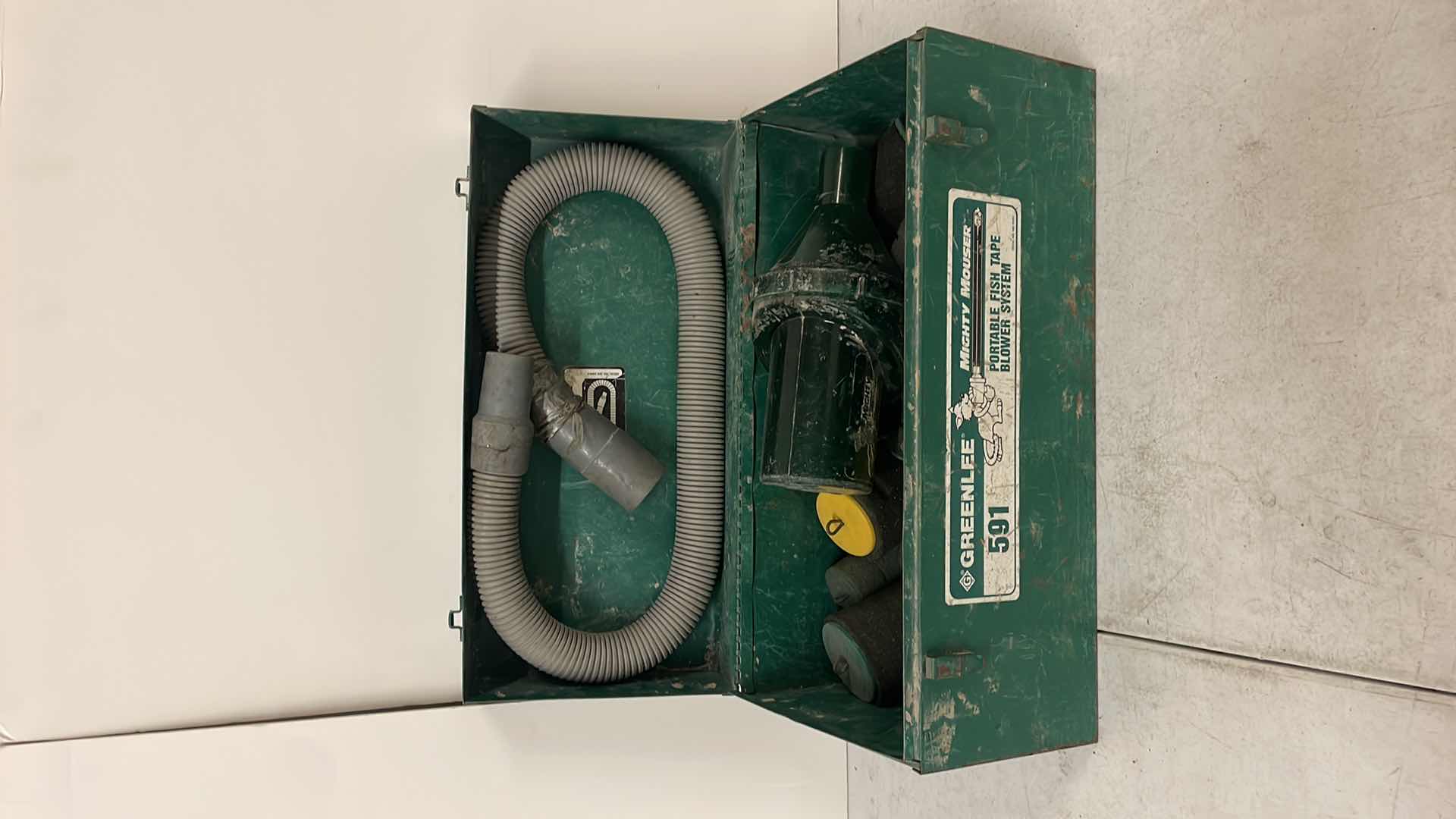 Photo 1 of GREENLEE MIGHTY MOUSER 591 PORTABLE FISH TAPE BLOWER SYSTEM