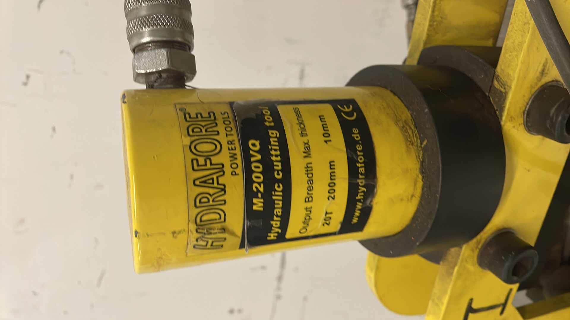 Photo 1 of HYDRAFORE 3 IN 1 ELECTRO-HYDRAULIC BUSBAR PROCESSOR 8” CUTTER BENDER HOLE PUNCH M-200H