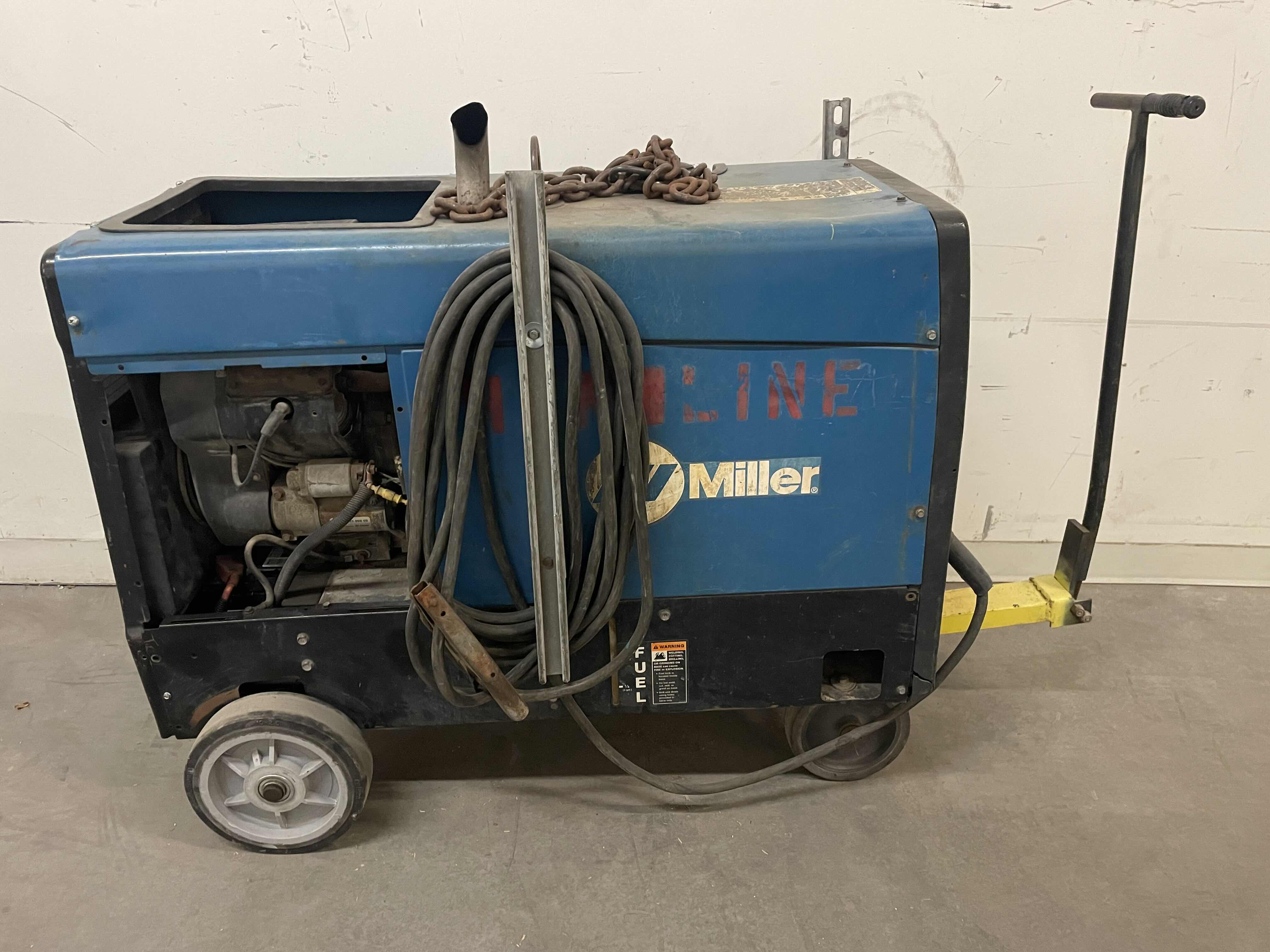 Photo 1 of MILLER BOB CAT WELDER 225 STICK AC/DC WELDER 10,000 WATT GENERATOR USA 1137 HOURS