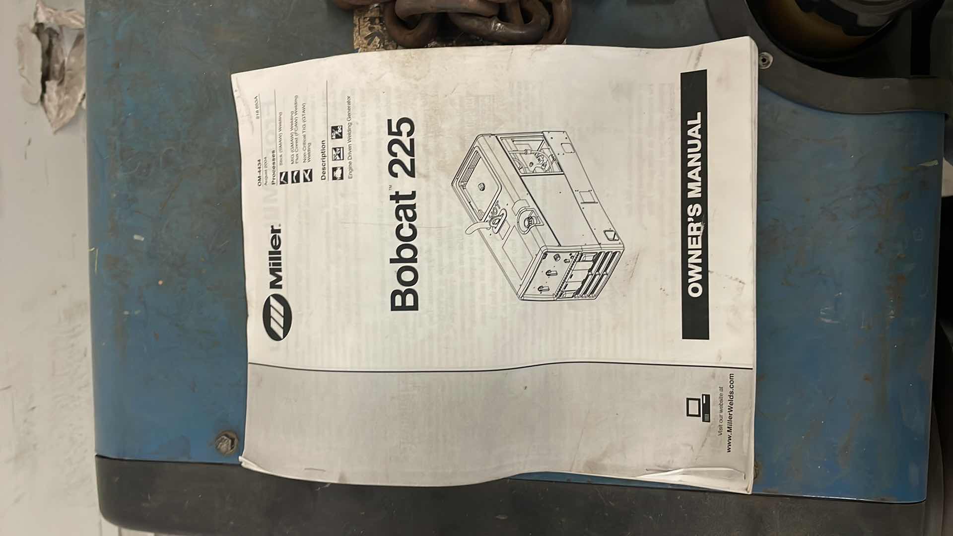 Photo 8 of MILLER BOB CAT WELDER 225 STICK AC/DC WELDER 10,000 WATT GENERATOR USA 1137 HOURS