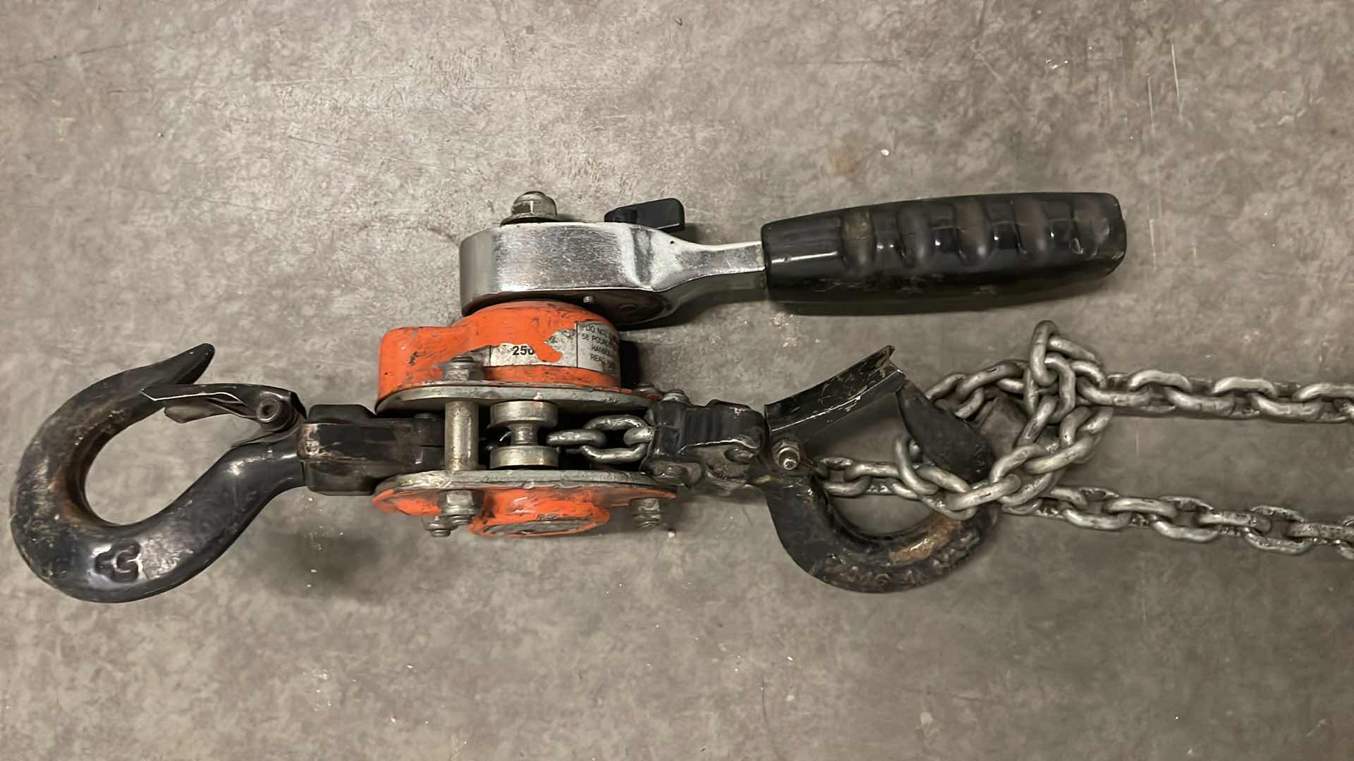 Photo 1 of 602 SERIES MINI-RATCHET LEVER HOIST WITH 6' LIFT