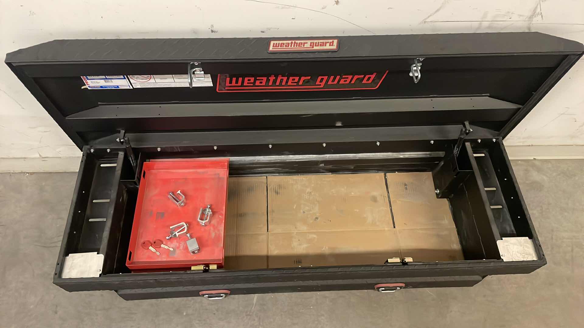 Photo 4 of WEATHER GUARD
MODEL 154-52-03 SADDLE BOX, ALUMINUM, COMPACT, TEXTURED MATTE BLACK, 6.0 CU FT