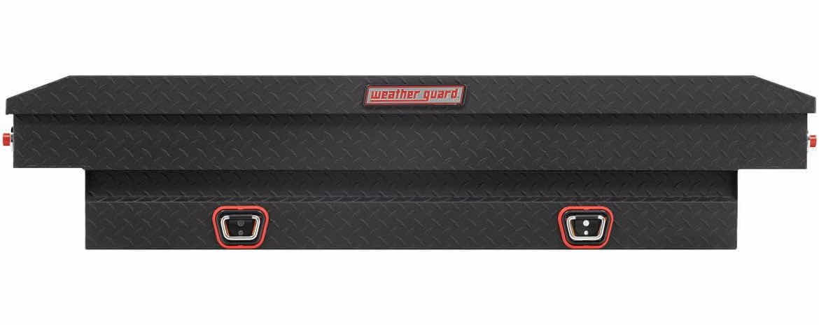 Photo 1 of WEATHER GUARD
MODEL 154-52-03 SADDLE BOX, ALUMINUM, COMPACT, TEXTURED MATTE BLACK, 6.0 CU FT