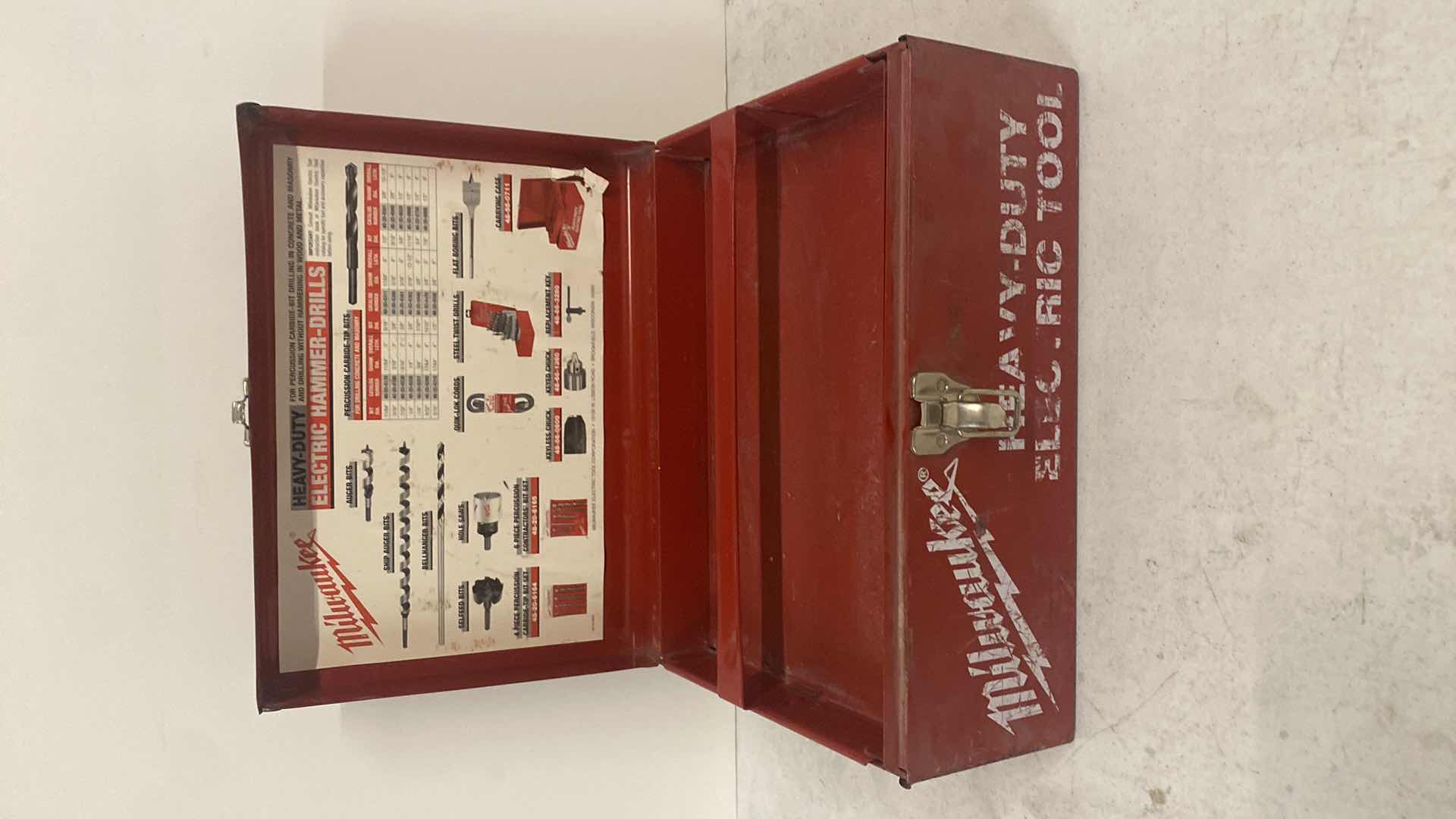 Photo 1 of MILWAUKEE HEAVY-DUTY ELECTRIC HAMMER DRILL CORDED