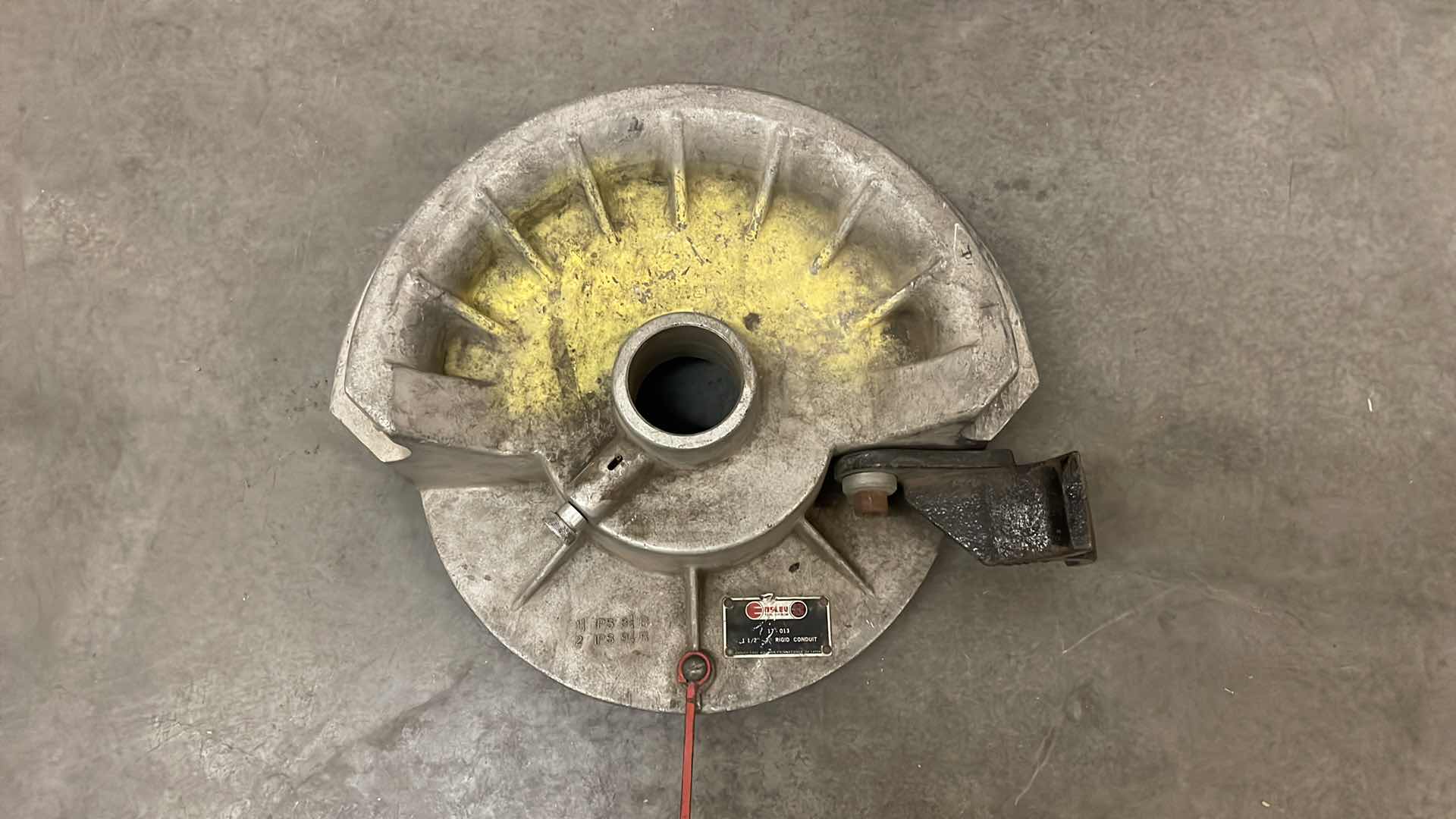 Photo 2 of ENSLEY SERIES 666 1/2-2 PIPE BENDER CONDUIT TUBING TUBE ELECTRIC 115V. 1/2”-1-1/4” DIE 1-1/2”-2” DIE