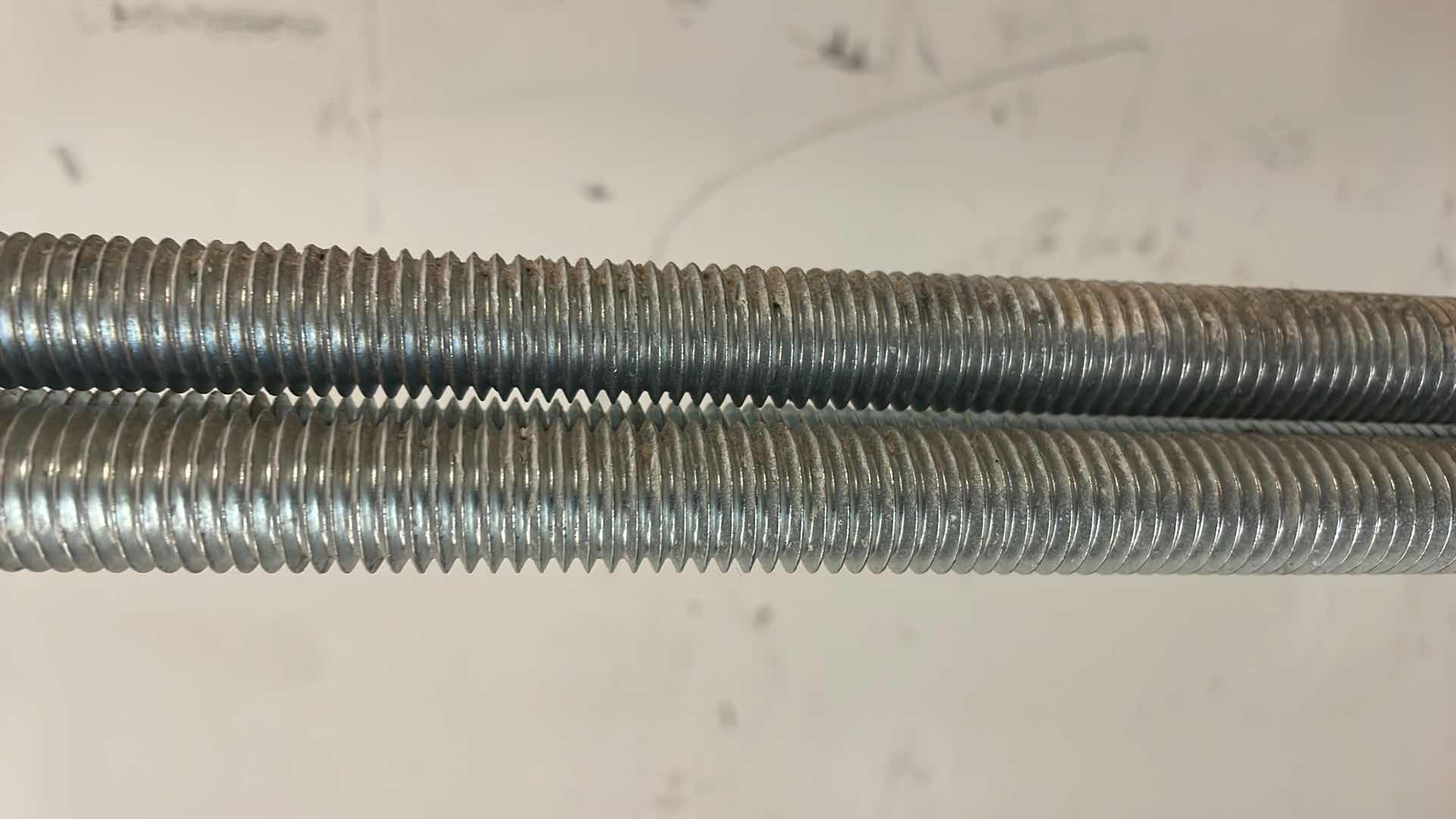 Photo 2 of 5/8-11 X 120" ALL THREAD ROD ZINC PLATED 3PCS