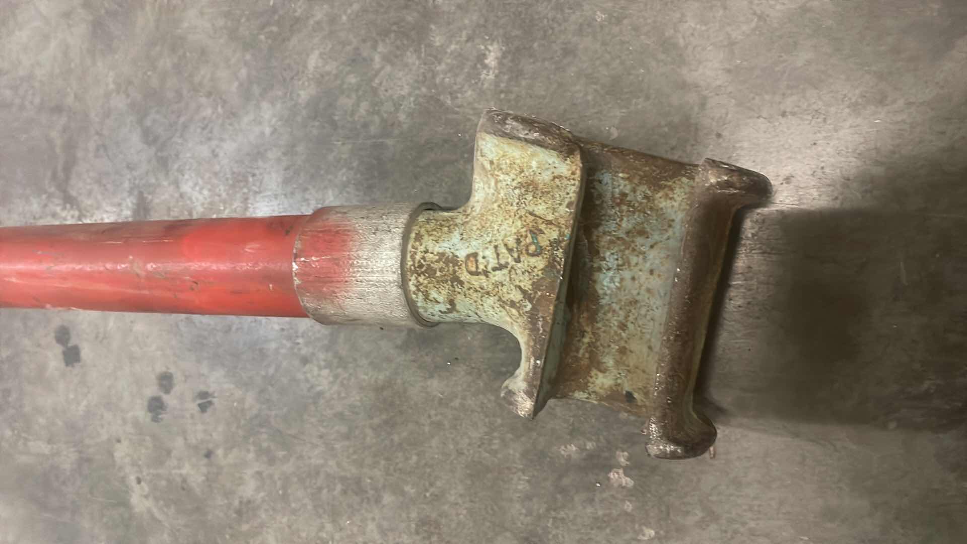 Photo 1 of VINTAGE SILVER 1” CONDUIT BENDER WITH HANDLE