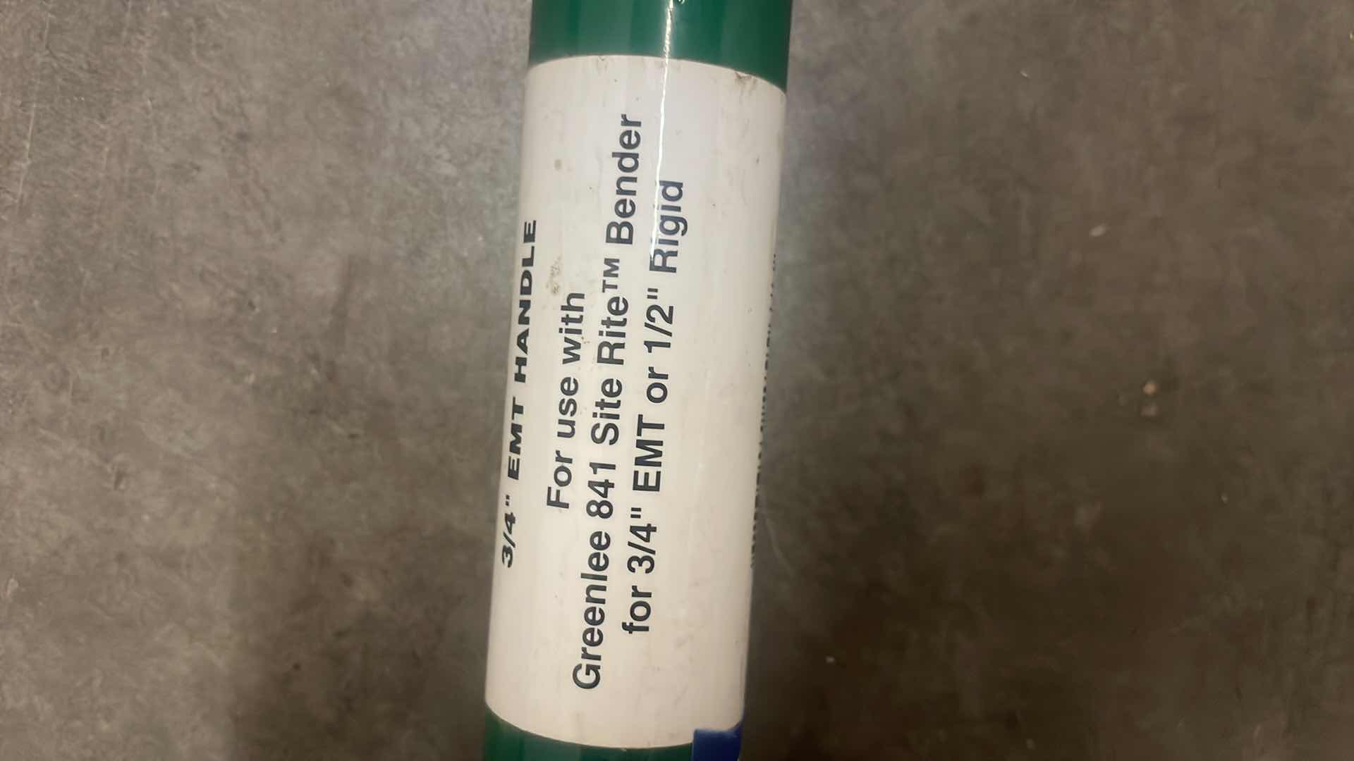 Photo 4 of GREENLEE 845 3/4” EMT BENDER HANDLE FOR 841 SITE RITE 1/2" & 3/4" RIGID BENDERS