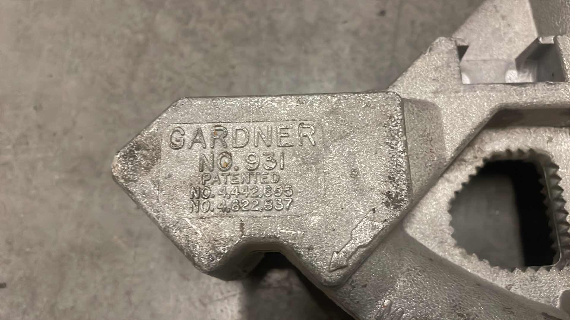 Photo 1 of GARDNER NO. 931 CONDUIT PIPE BENDER GREAT CONDITION