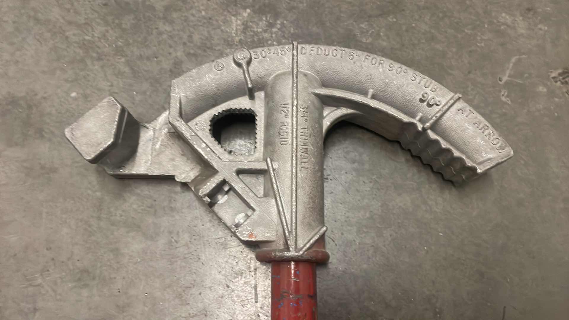 Photo 1 of GARDNER NO. 931 CONDUIT PIPE BENDER GREAT CONDITION