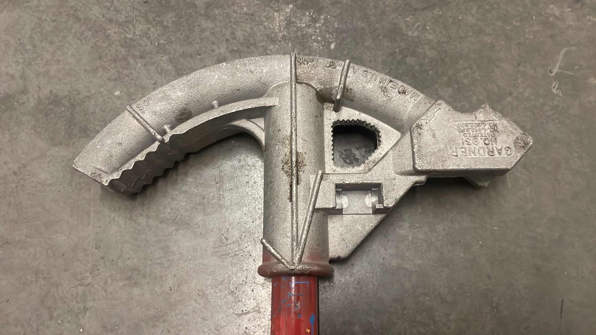 Photo 1 of GARDNER NO. 931 CONDUIT PIPE BENDER GREAT CONDITION