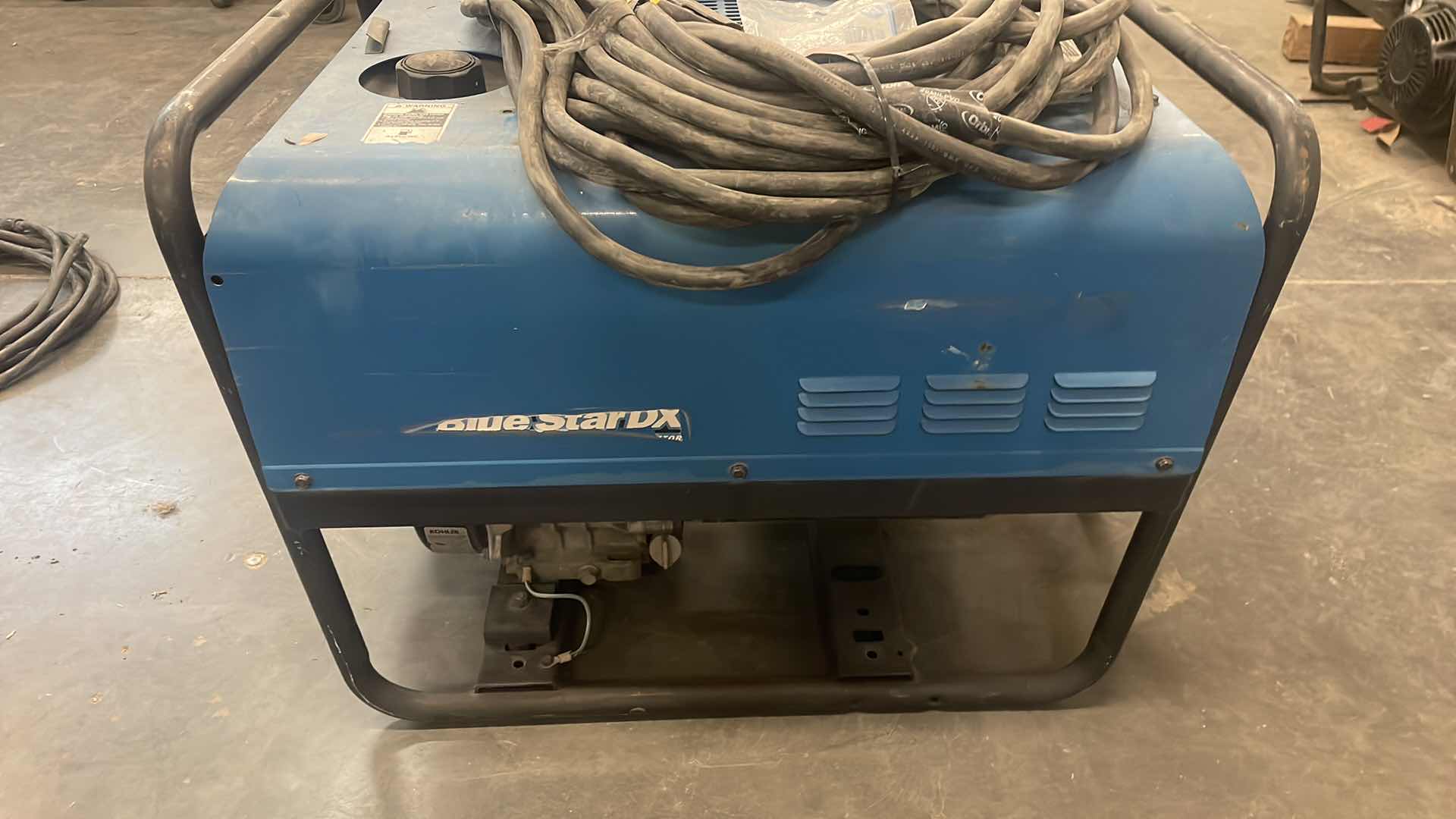 Photo 1 of MILLER BLUE STAR 145 DX WELDER/GENERATOR WITH CABLES UNKNOWN CONDITION OF ALL THE CABLES 302 HOURS