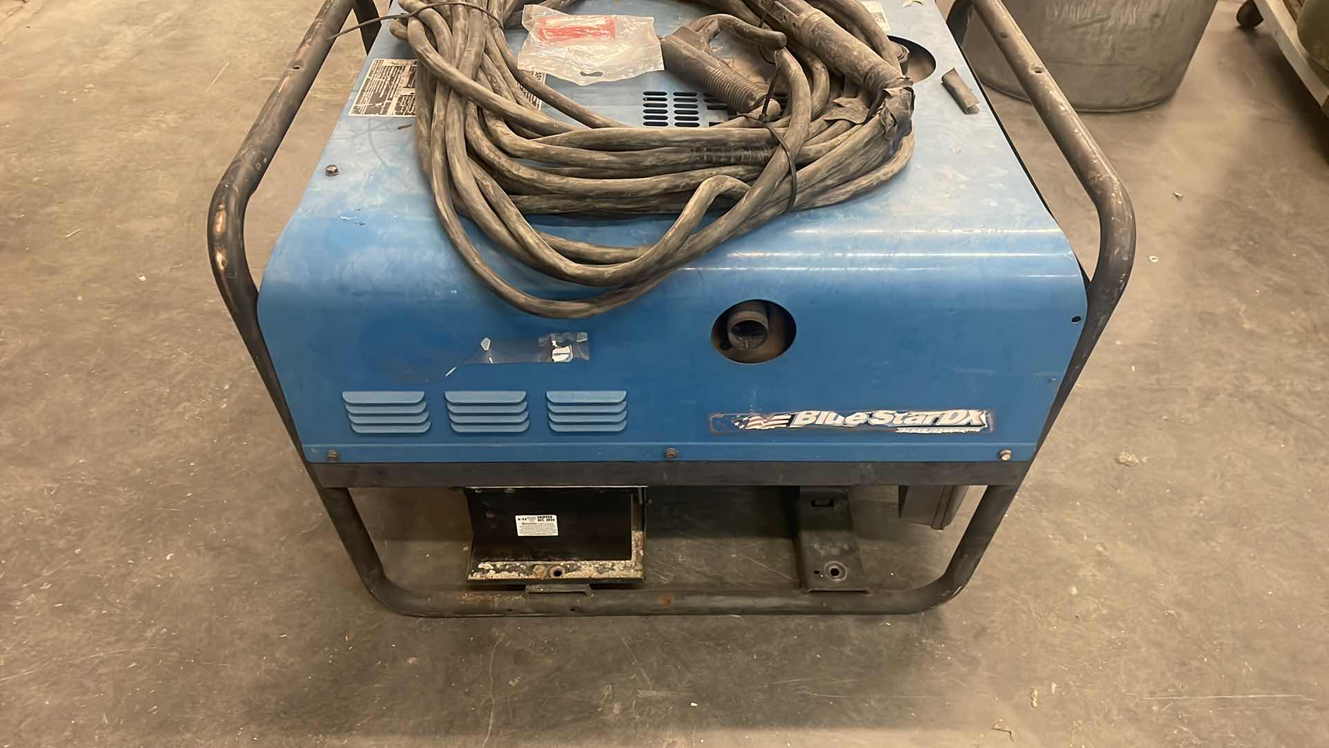 Photo 1 of MILLER BLUE STAR 145 DX WELDER/GENERATOR WITH CABLES UNKNOWN CONDITION OF ALL THE CABLES 302 HOURS