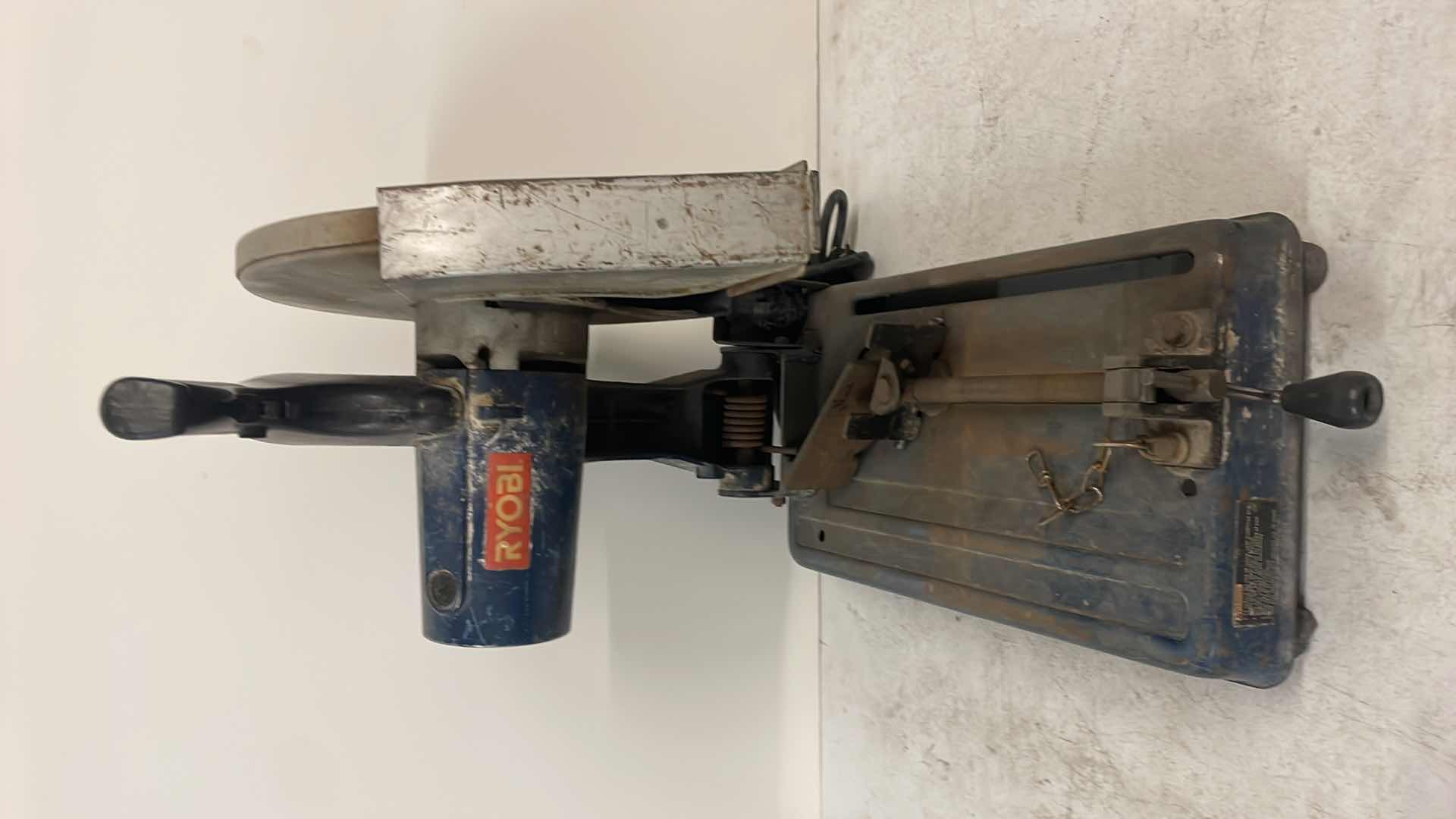 Photo 1 of RYOBI C358 14” CHOP SAW W/DIABLOS MASONARY AND METAL CUT-OFF BLADES 2 EA