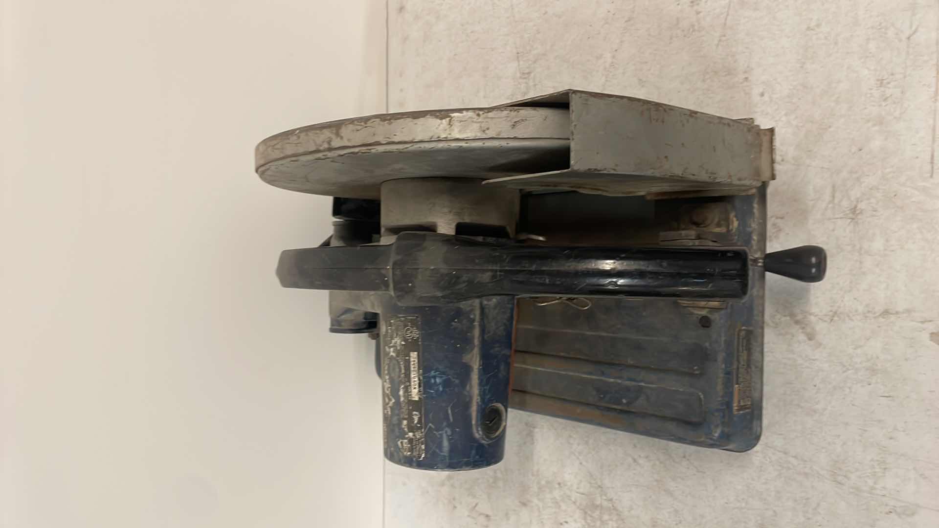 Photo 1 of RYOBI C358 14” CHOP SAW W/DIABLOS MASONARY AND METAL CUT-OFF BLADES 2 EA