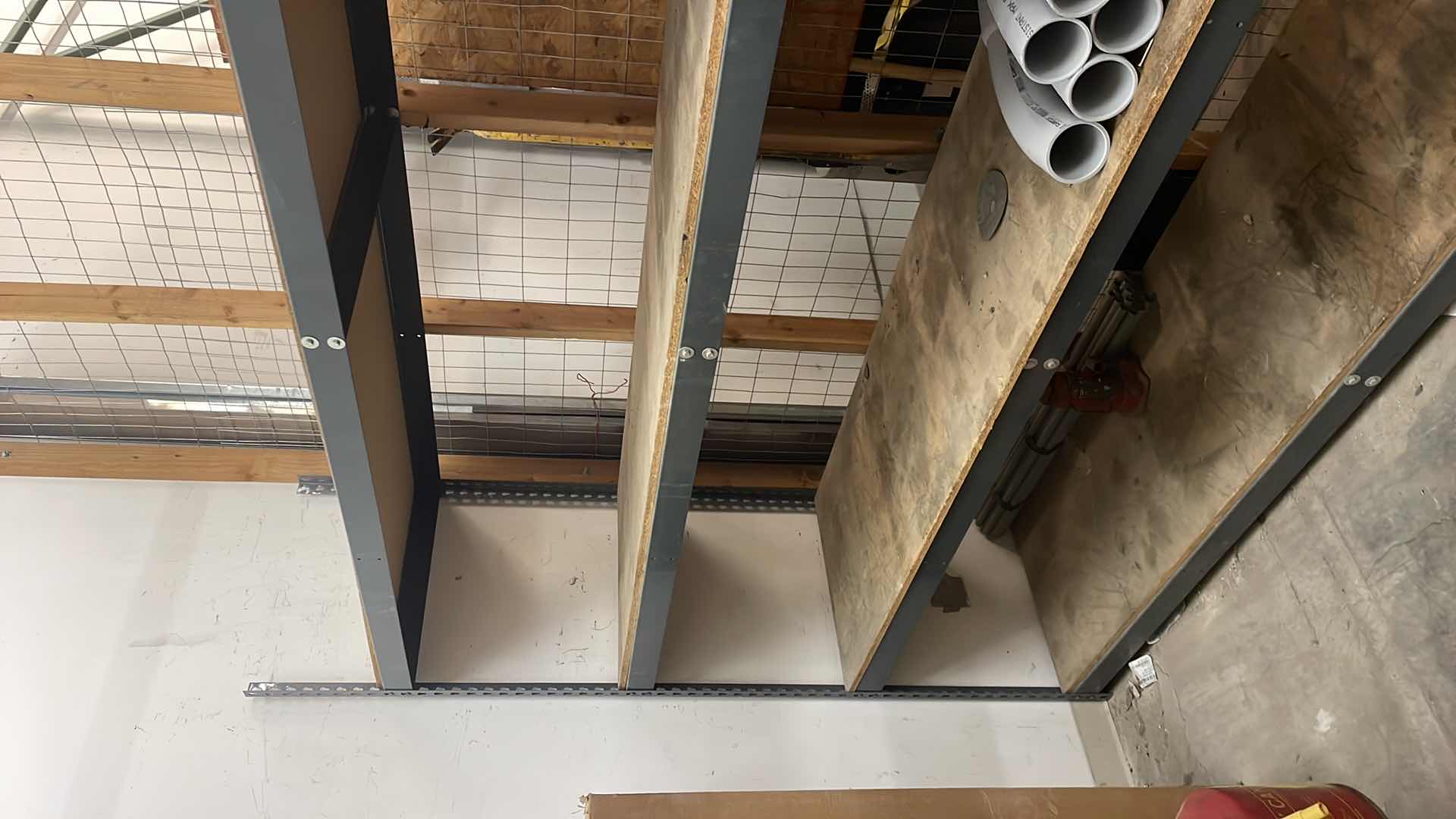 Photo 3 of METAL SHELVING UNIT 96” x 24” x 72”