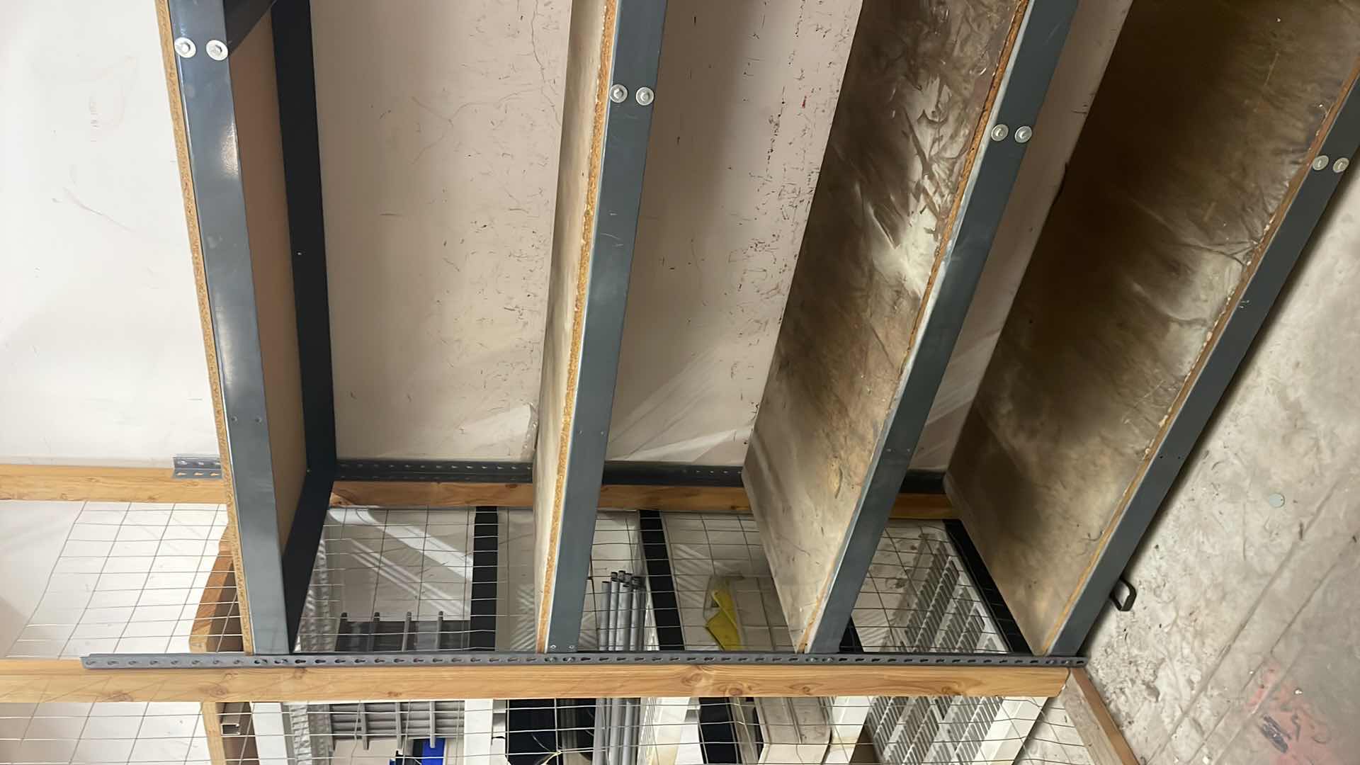 Photo 3 of METAL SHELVING UNIT 96” x 24” x 72”