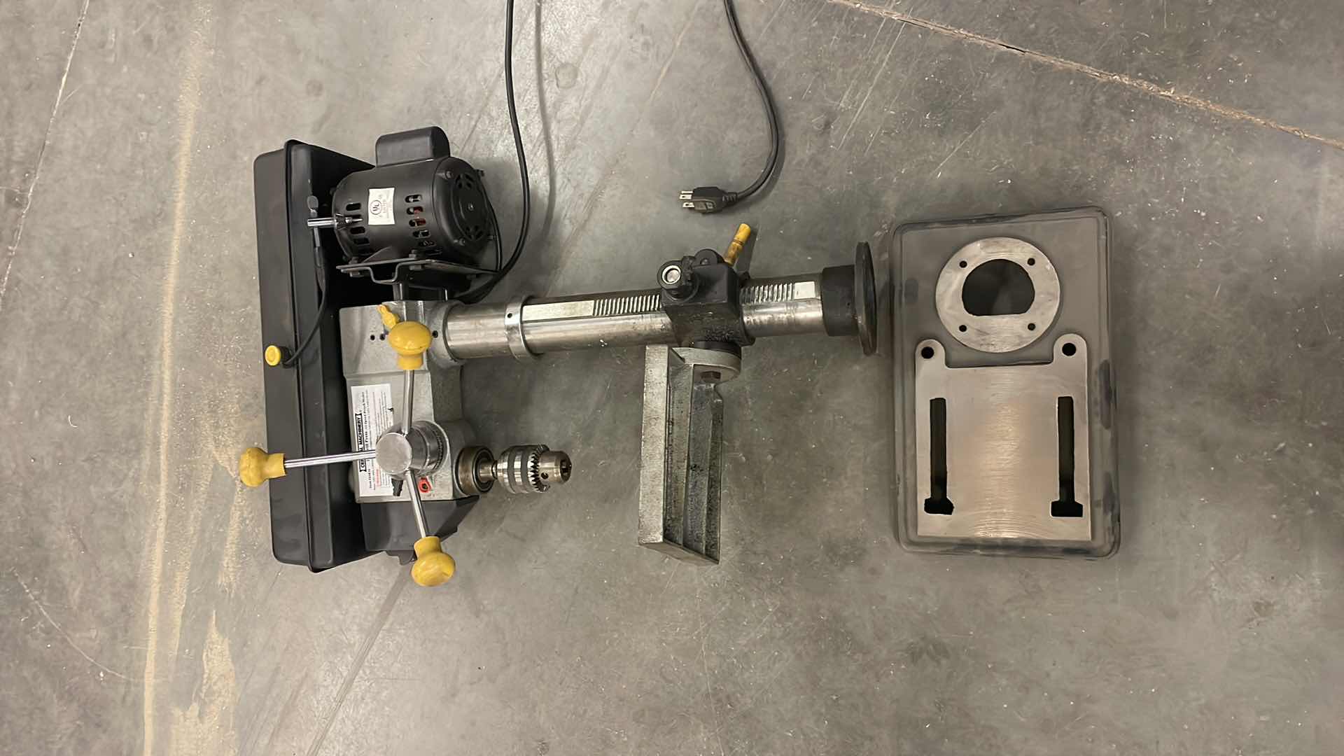 Photo 1 of CENTRAL MACHINERY 10” DRILL PRESS 12 SPEED BENCH MODEL