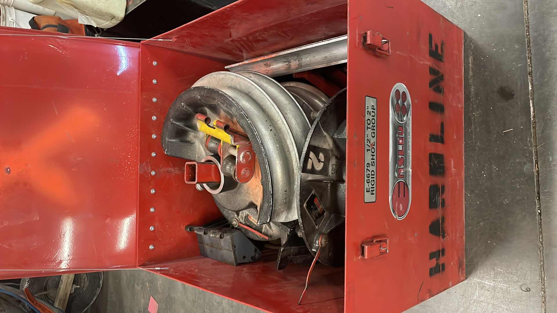 Photo 1 of ENSLEY E-6679 1/2" - 2" RIGID SHOE GROUP BOX CONDUIT BENDER DIES