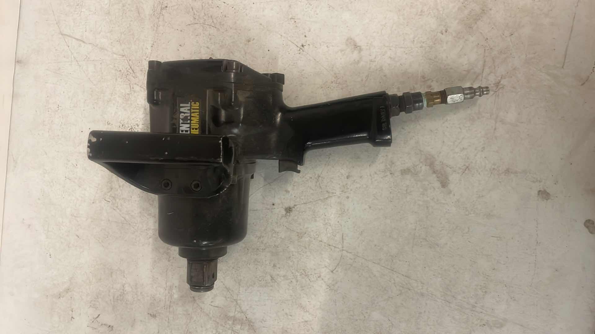 Photo 1 of CENTRAL PNEUMATIC 1" PISTOL GRIP AIR IMPACT WRENCH, TWIN HAMMER, 1500 FT. LBS.