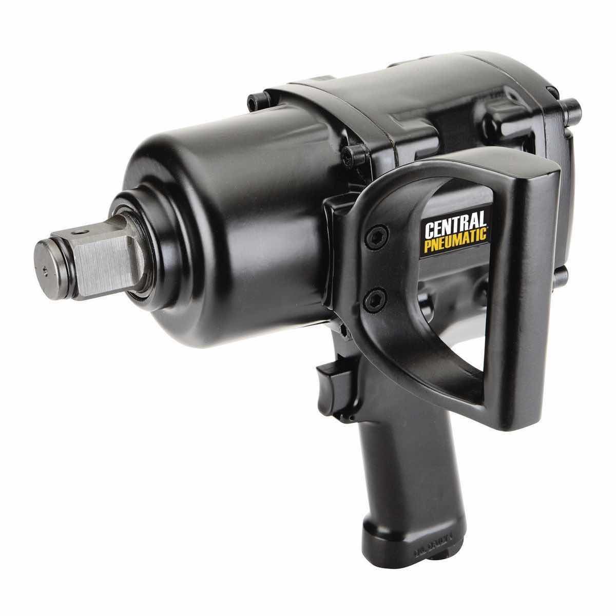 Photo 1 of CENTRAL PNEUMATIC 1" PISTOL GRIP AIR IMPACT WRENCH, TWIN HAMMER, 1500 FT. LBS.