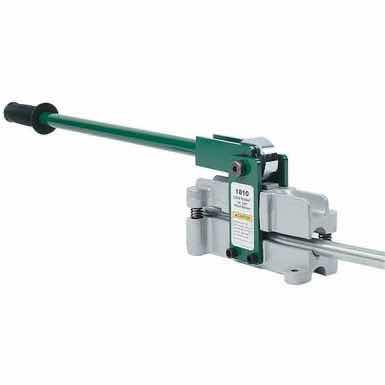 Photo 1 of GREENLEE 1810 LITTLE KICKER OFFSET HAND BENDER FOR 1/2" EMT CONDUIT, SILVER/GREEN