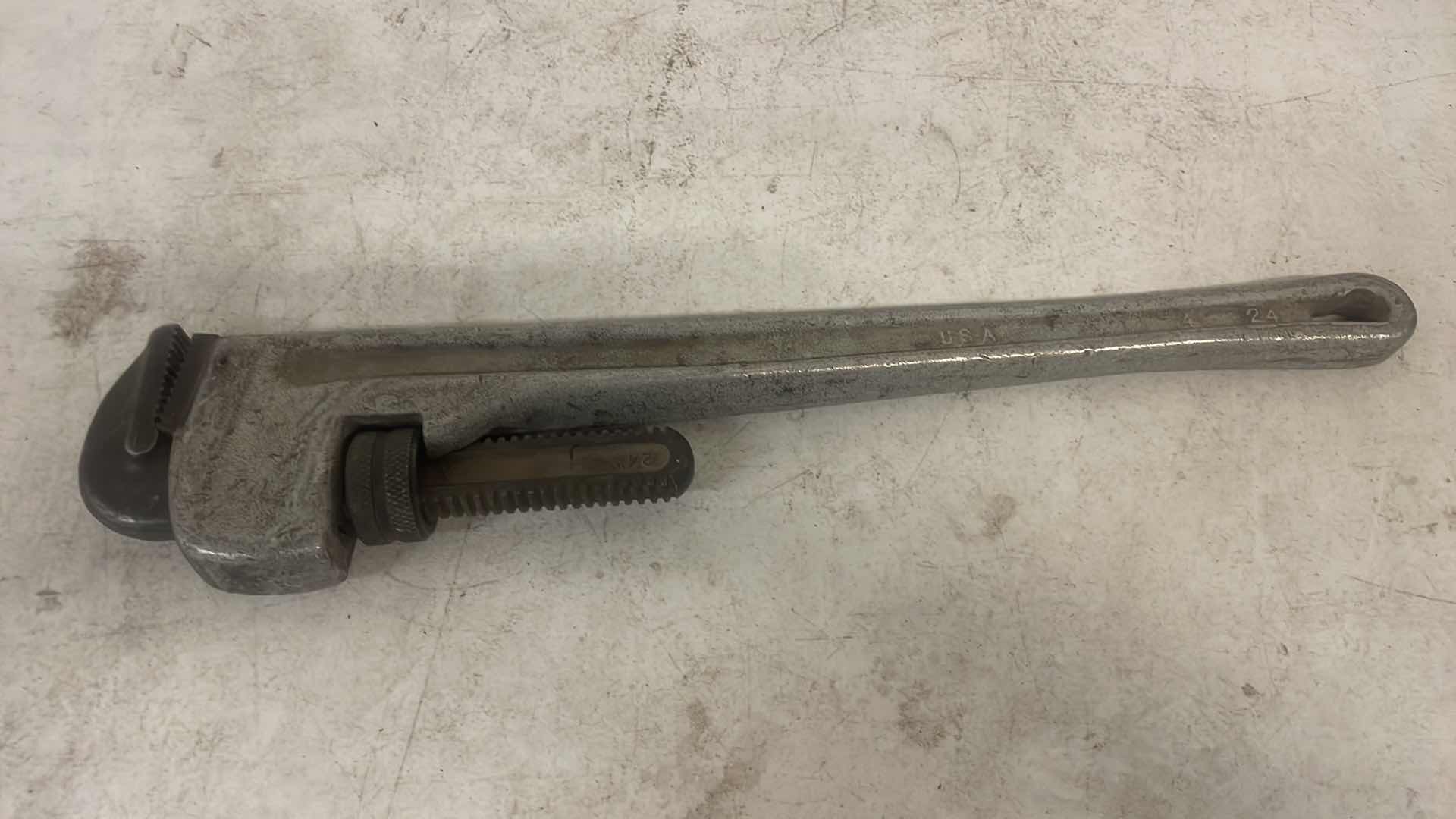 Photo 1 of 24” ALUMINUM HEAVY DUTY PIPE WRENCH USA