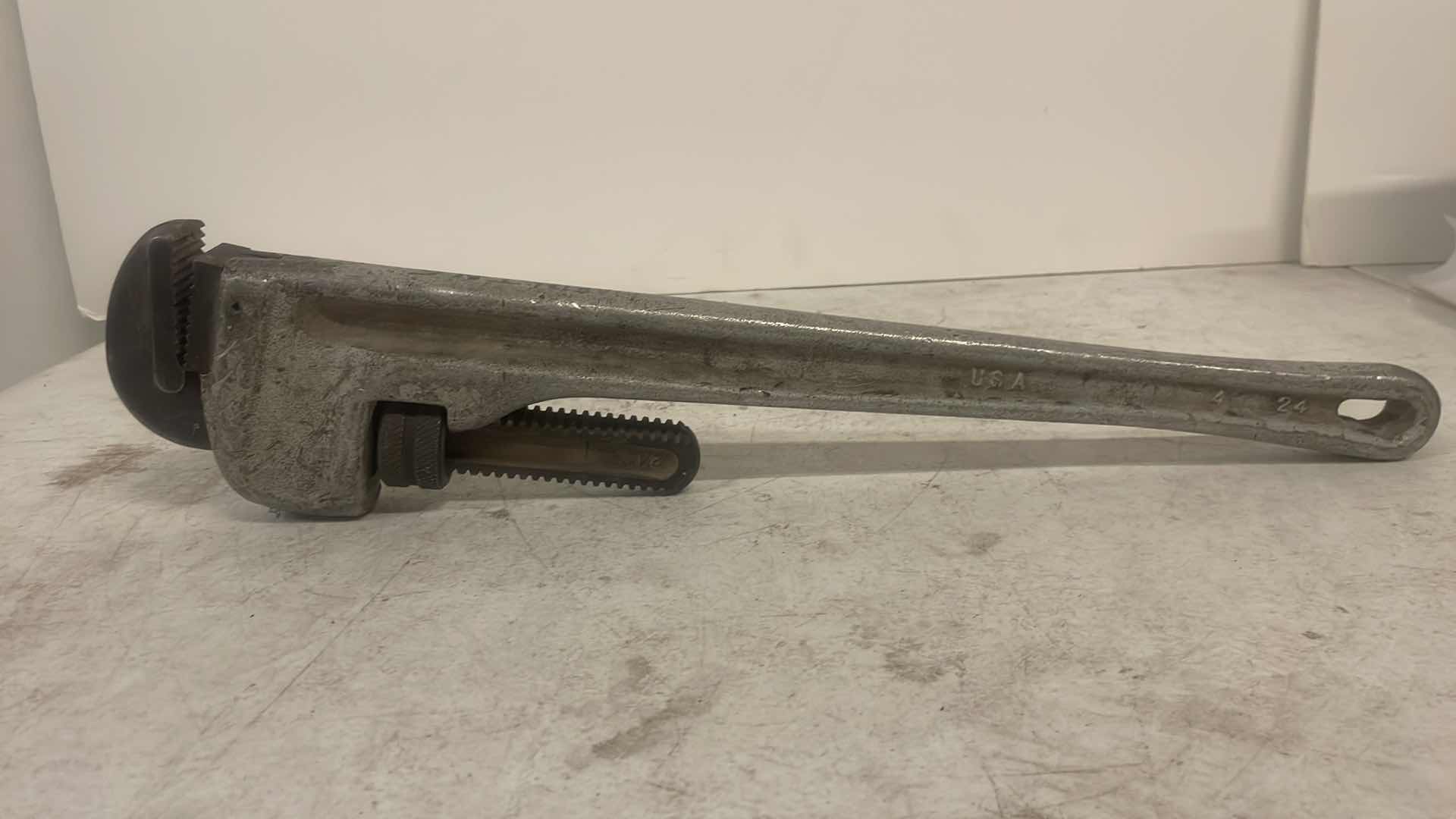 Photo 1 of 24” ALUMINUM HEAVY DUTY PIPE WRENCH USA