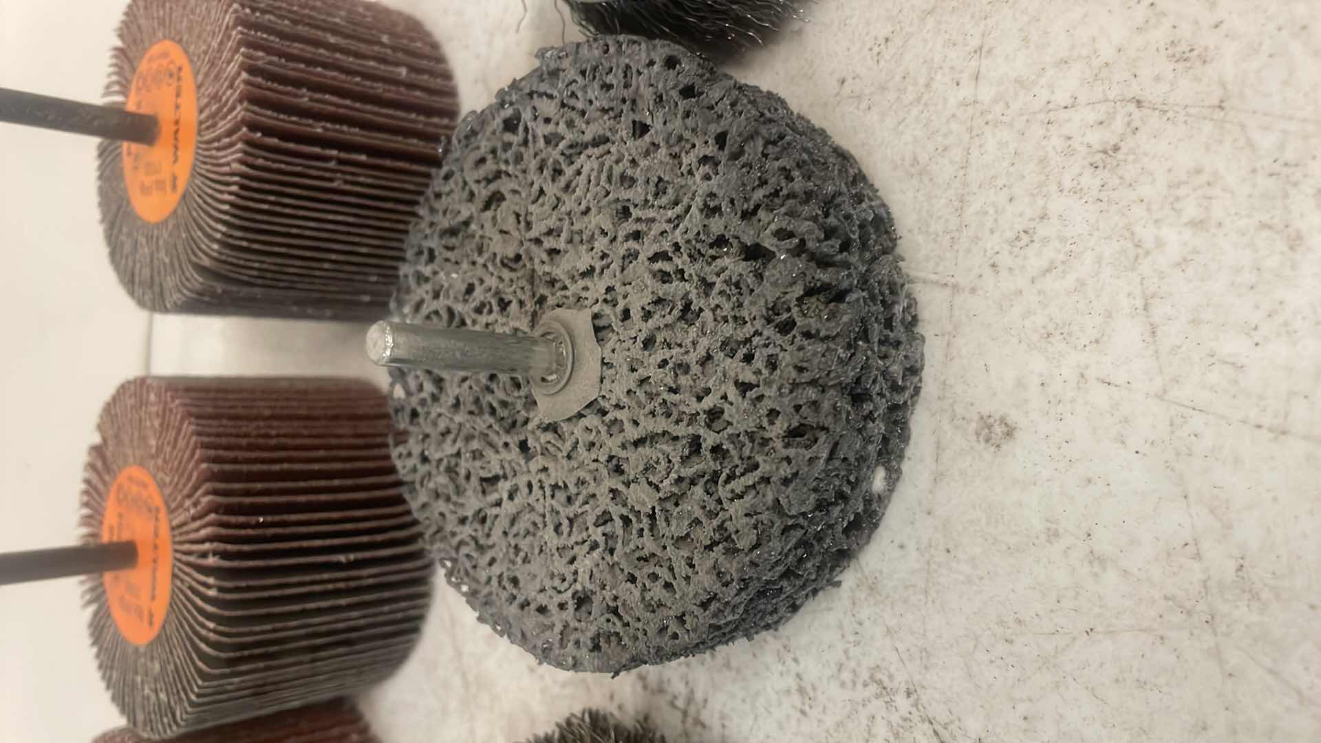 Photo 1 of FLAP WHEELS AND WIRE WHEEL BRUSHES