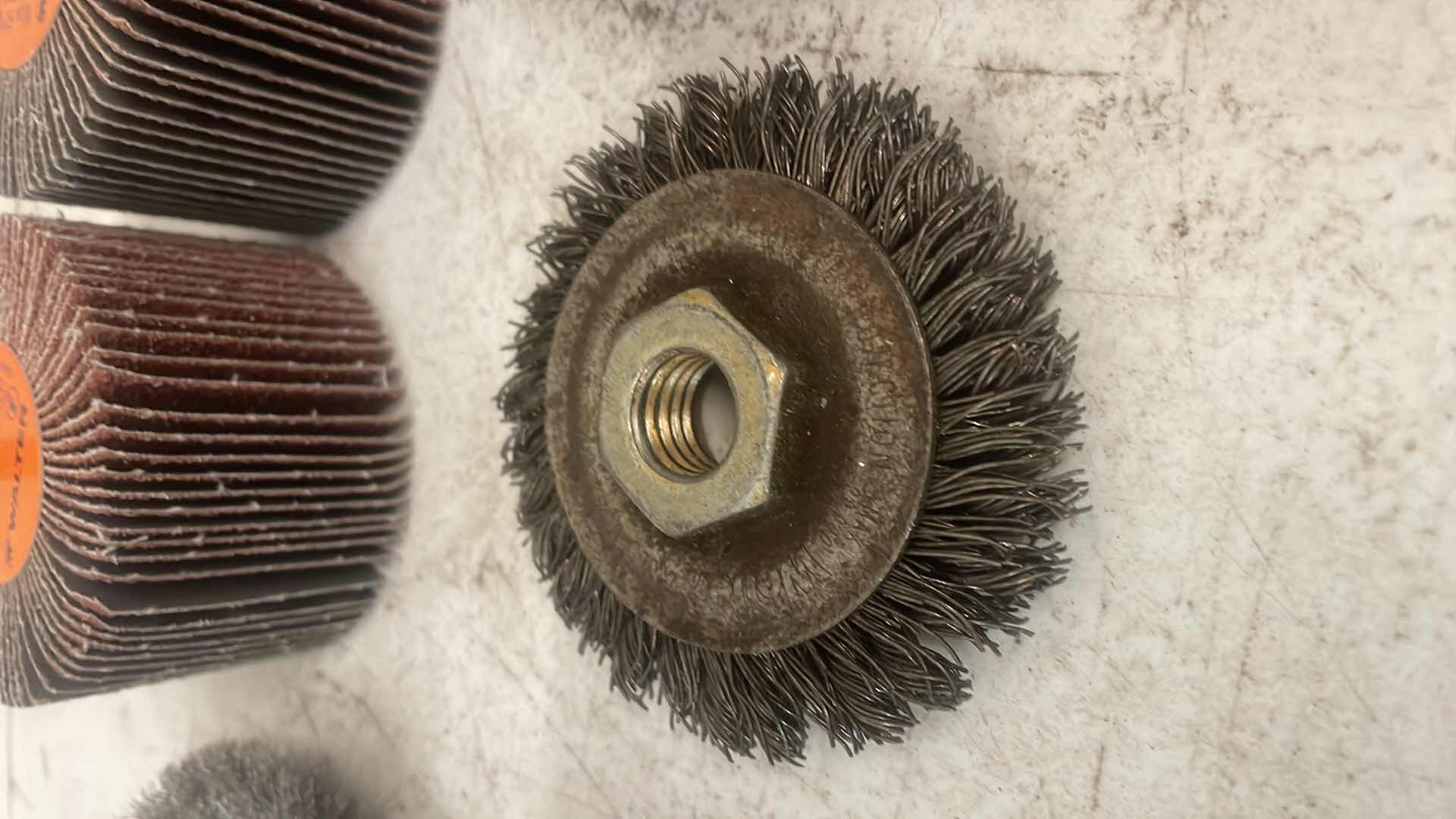 Photo 1 of FLAP WHEELS AND WIRE WHEEL BRUSHES