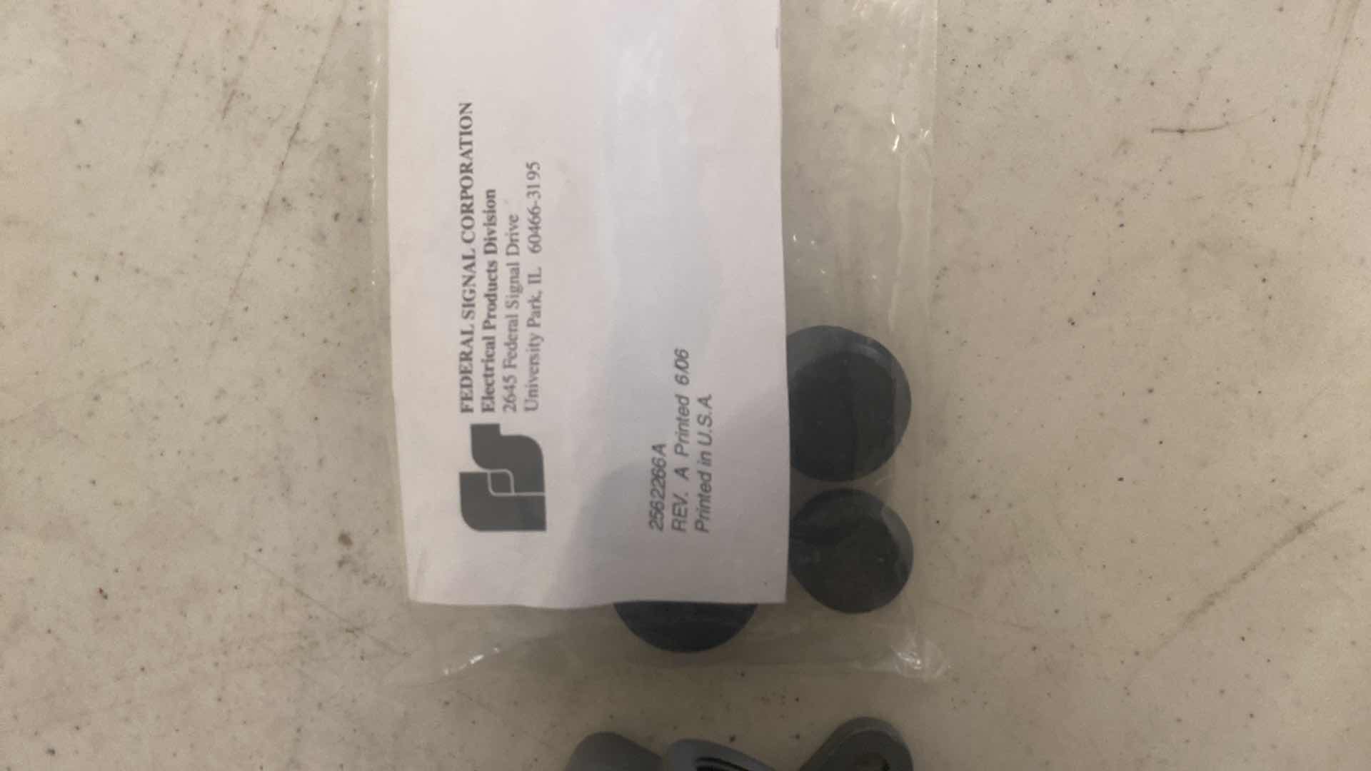 Photo 1 of FEDERAL SIGNAL VIBRATONE BELL, SPECIFICALLY MODEL 504-120-1 OR 506-120-1