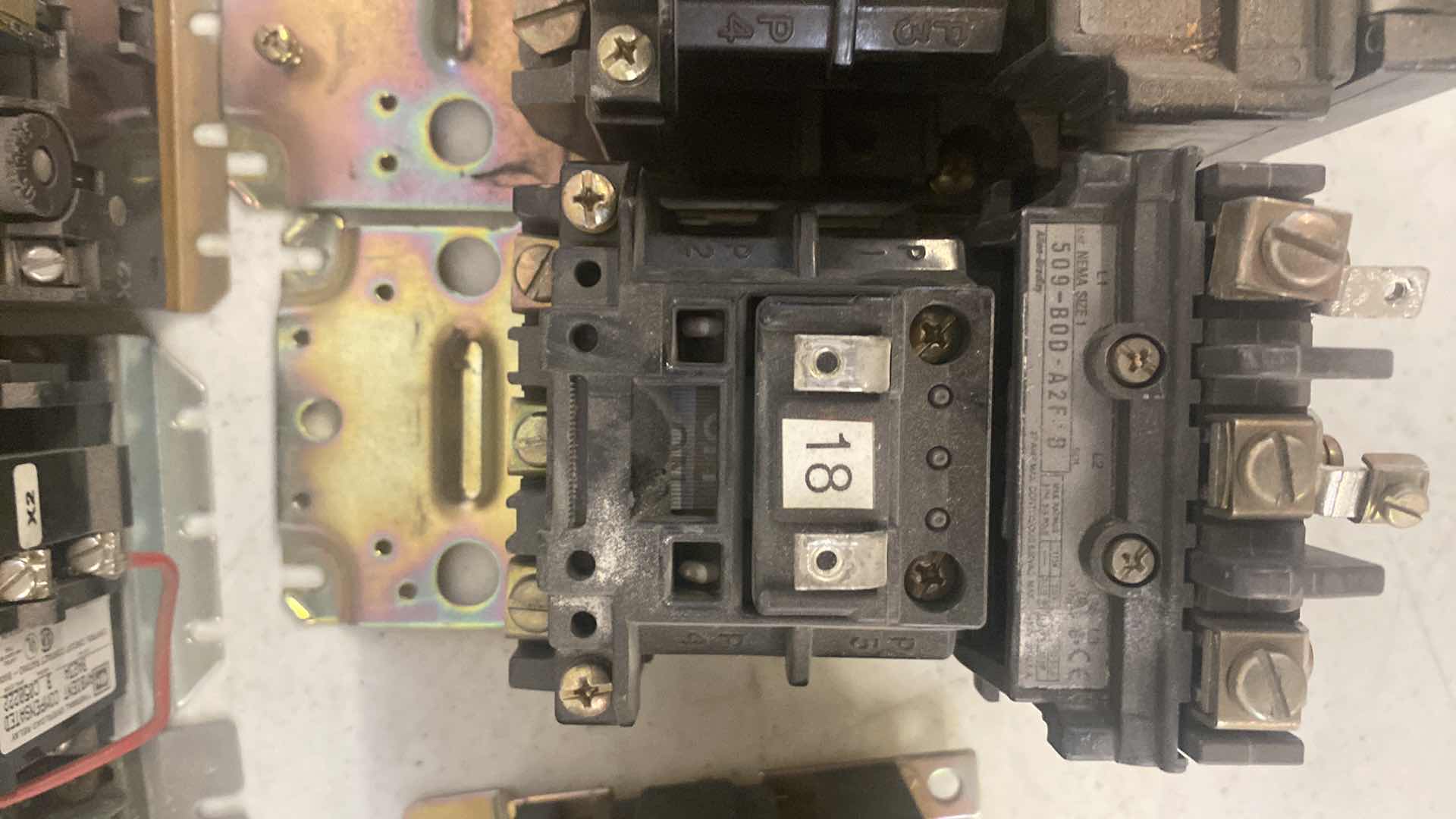 Photo 3 of ASSORTED MOTOR CONTROLS WESTINGHOUSE CUTLER HAMMER