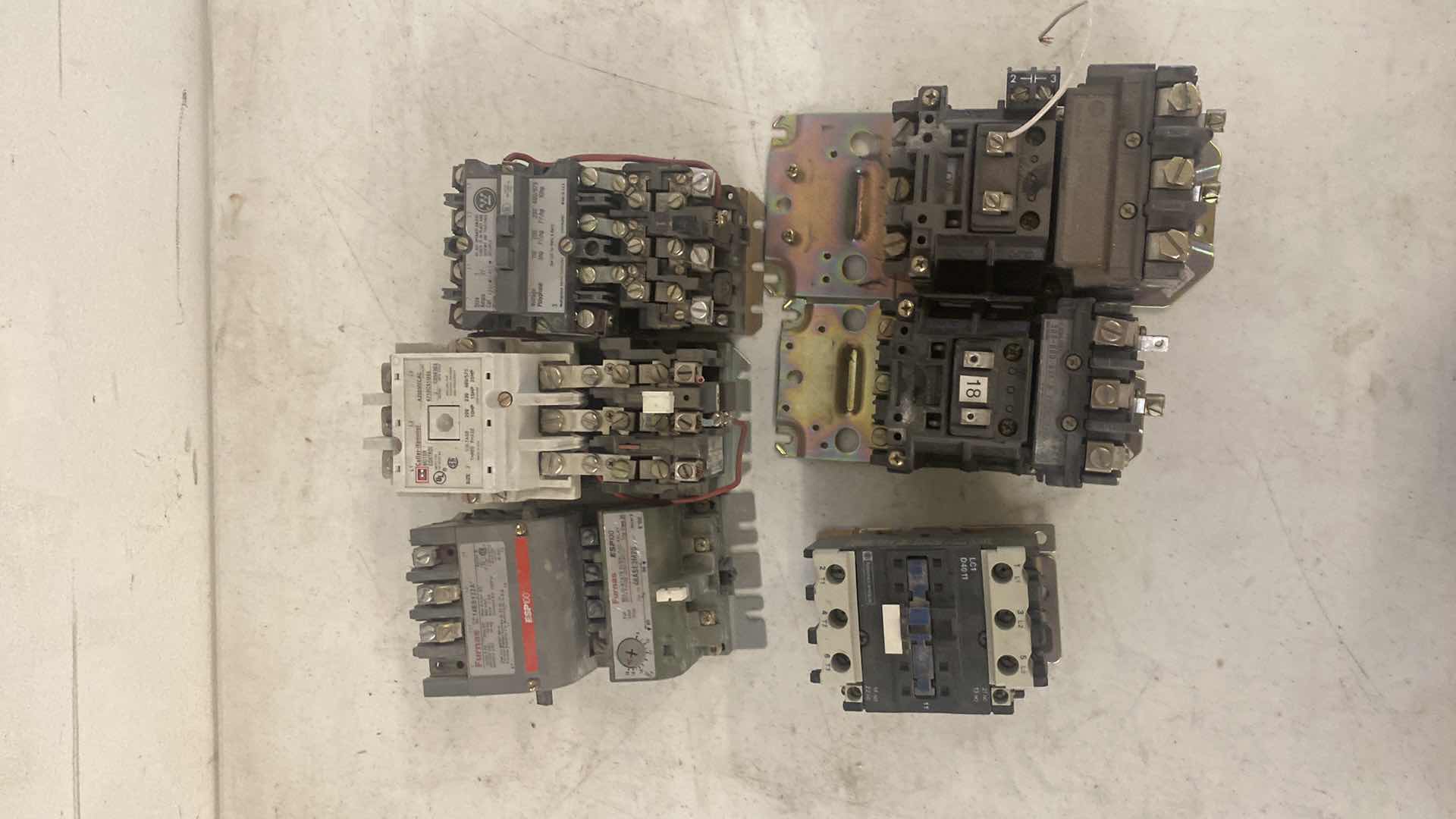 Photo 1 of ASSORTED MOTOR CONTROLS WESTINGHOUSE CUTLER HAMMER