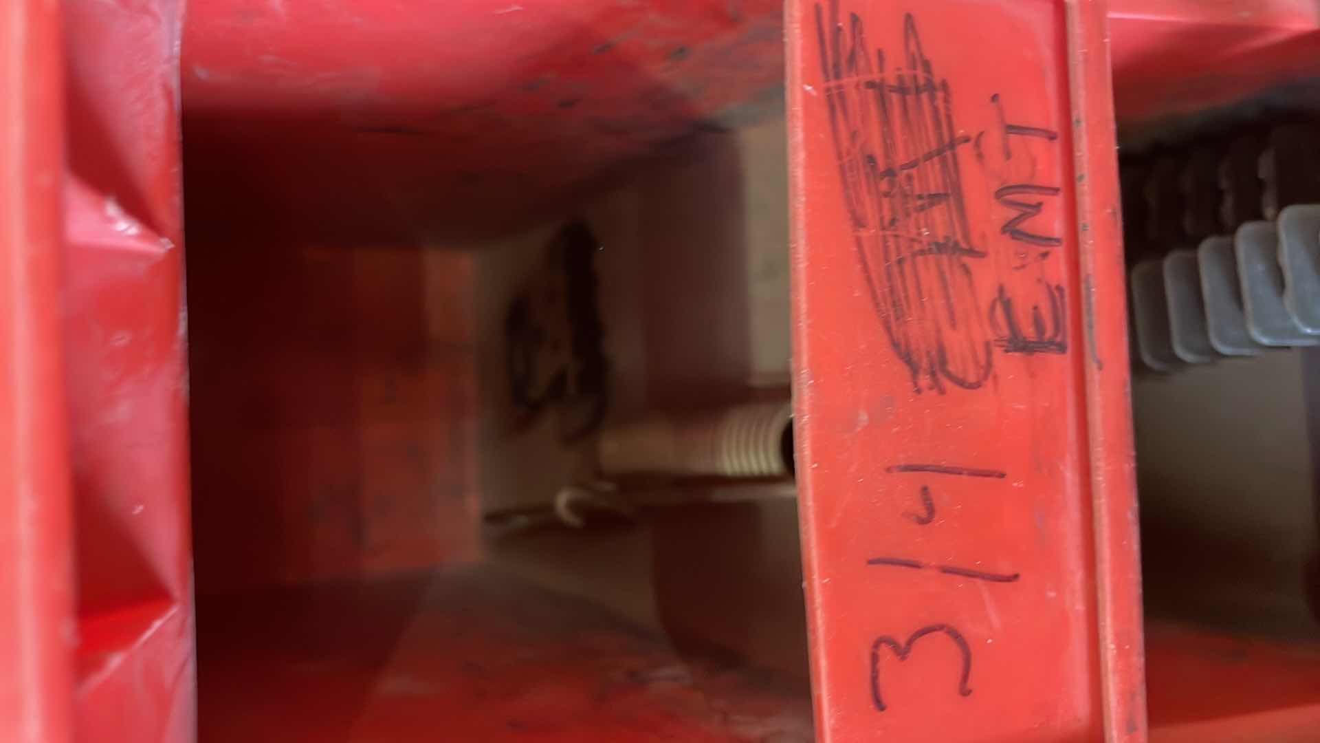 Photo 7 of CONTENTS OF SHELF MISC ELECRTICAL COMPONENTS BINS RELAYS