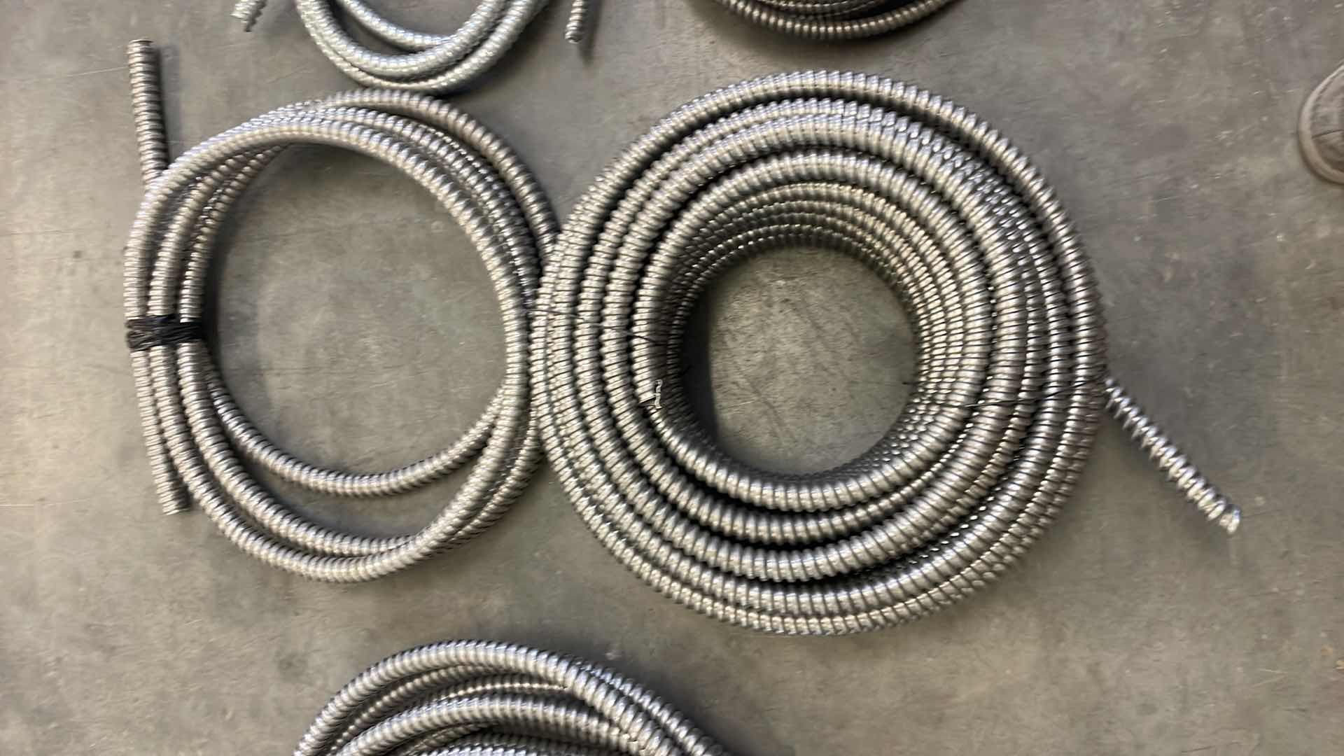 Photo 3 of FLEXIBLE ELECTRICAL CONDUIT VARIETY OF SIZES UNKNOWN FOOTAGE OR LENGTHS
