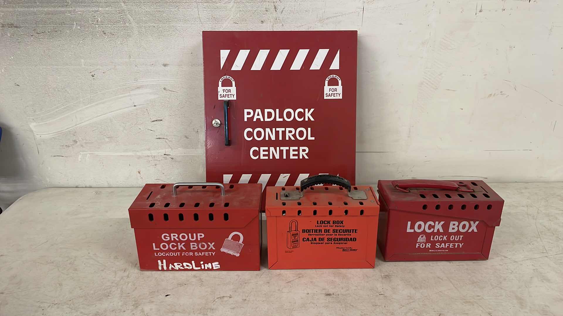 Photo 1 of LOCKOUT TAGOUT BOXES