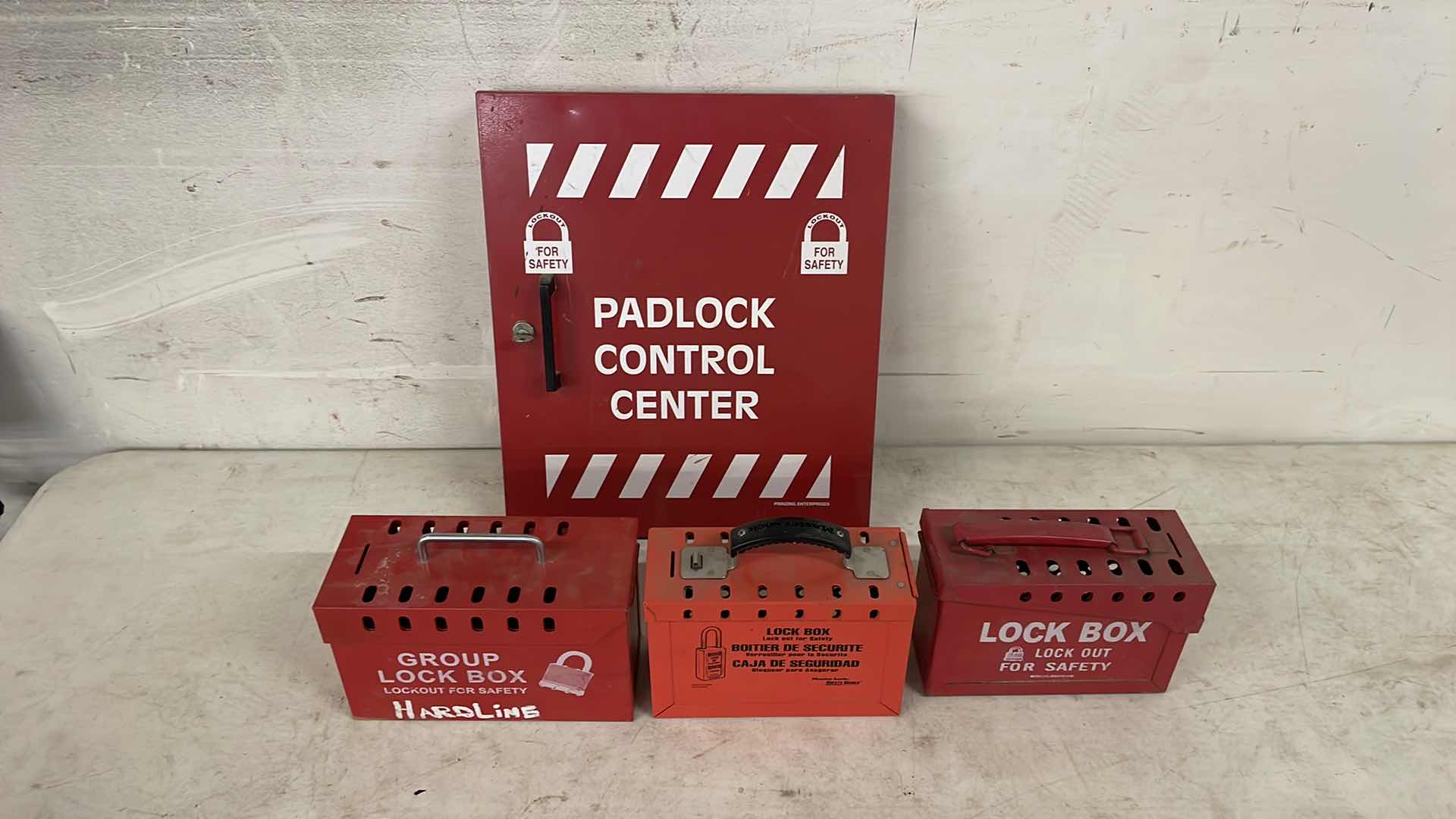 Photo 2 of LOCKOUT TAGOUT BOXES