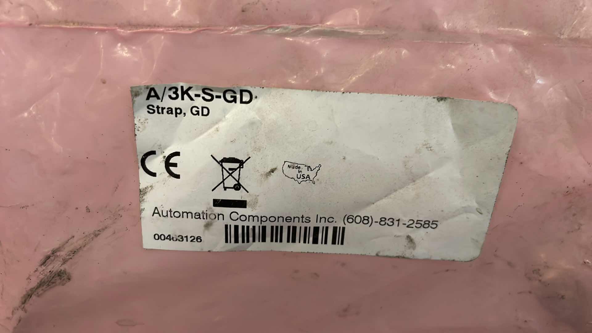 Photo 3 of STRAP-ON TEMPERATURE SENSOR A/3K-S-GD-STRAP, GD