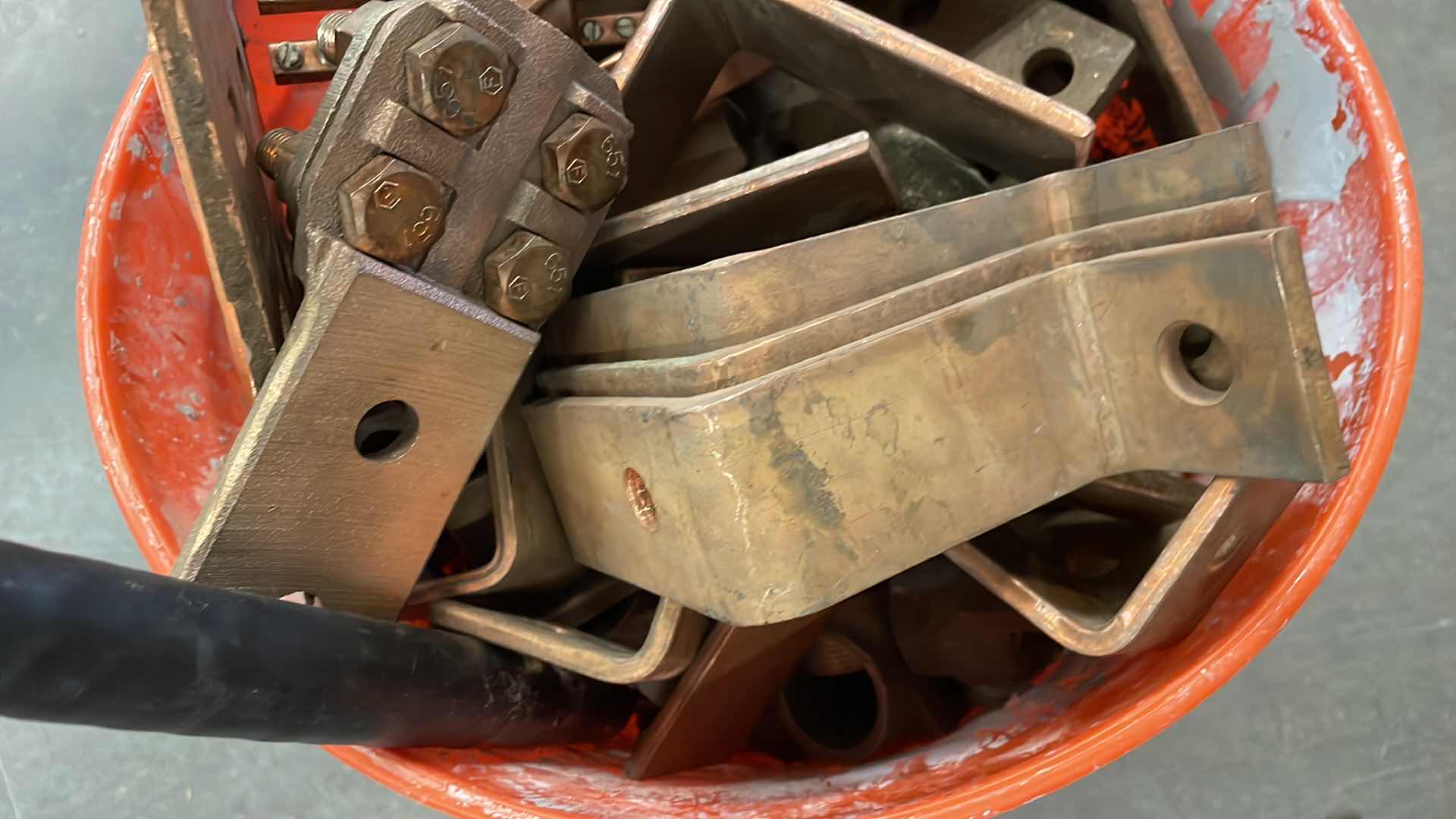 Photo 2 of BUCKET FULL OF COPPER