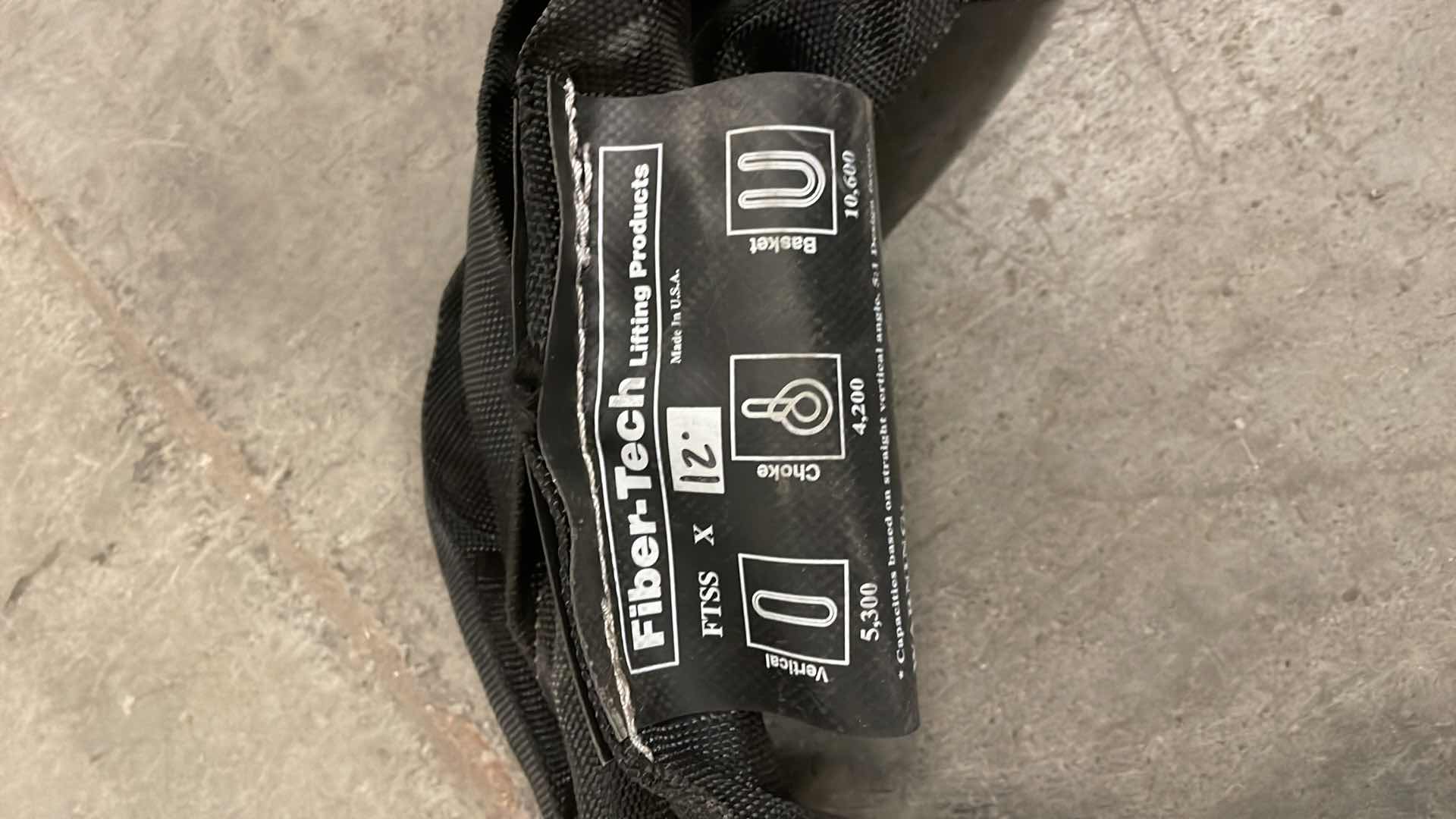 Photo 1 of FIBER TECH LIFTING PRODUCT FTSS X 12’ ENDLESS SLING SEE PICTURES