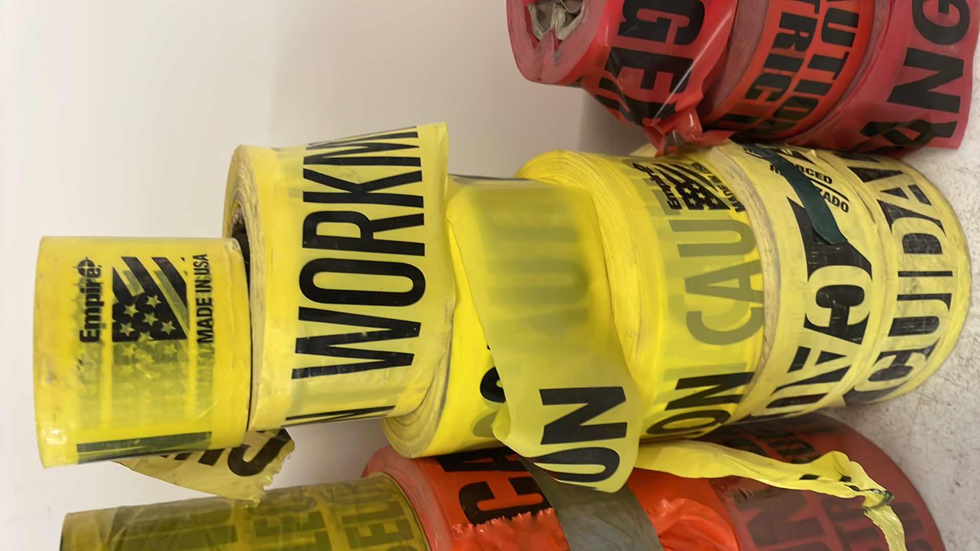 Photo 1 of CAUTION & DANGER TAPE