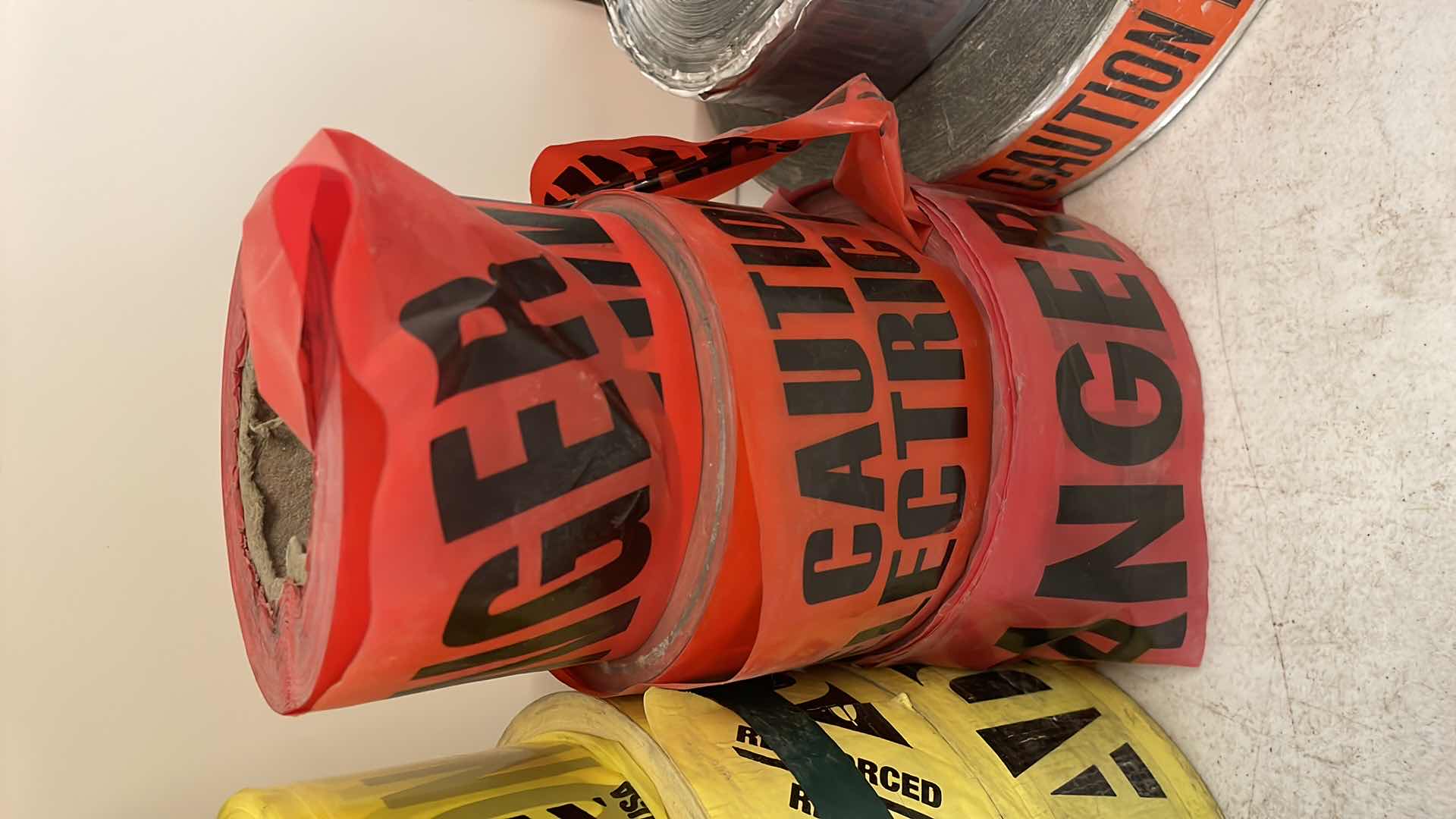 Photo 1 of CAUTION & DANGER TAPE