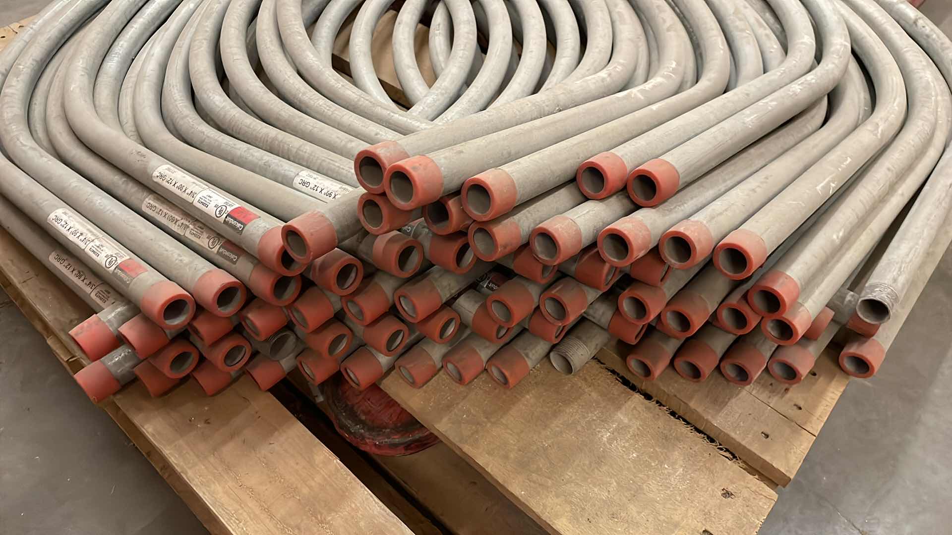 Photo 1 of 3/4" X 90° X 12" GRC ELECTRICAL RIDGID METAL CONDUIT