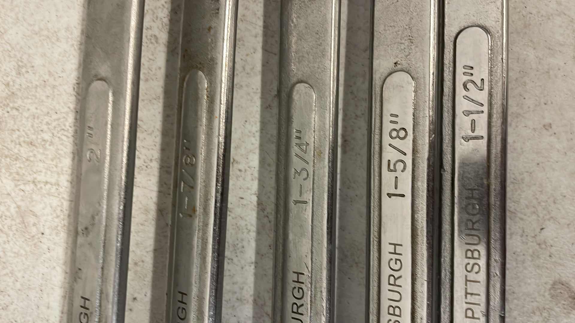 Photo 4 of PITTSBURGH COMBINATION WRENCHES 1-1/2” -2”