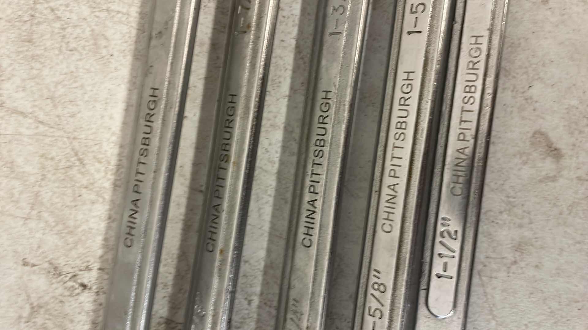 Photo 3 of PITTSBURGH COMBINATION WRENCHES 1-1/2” -2”