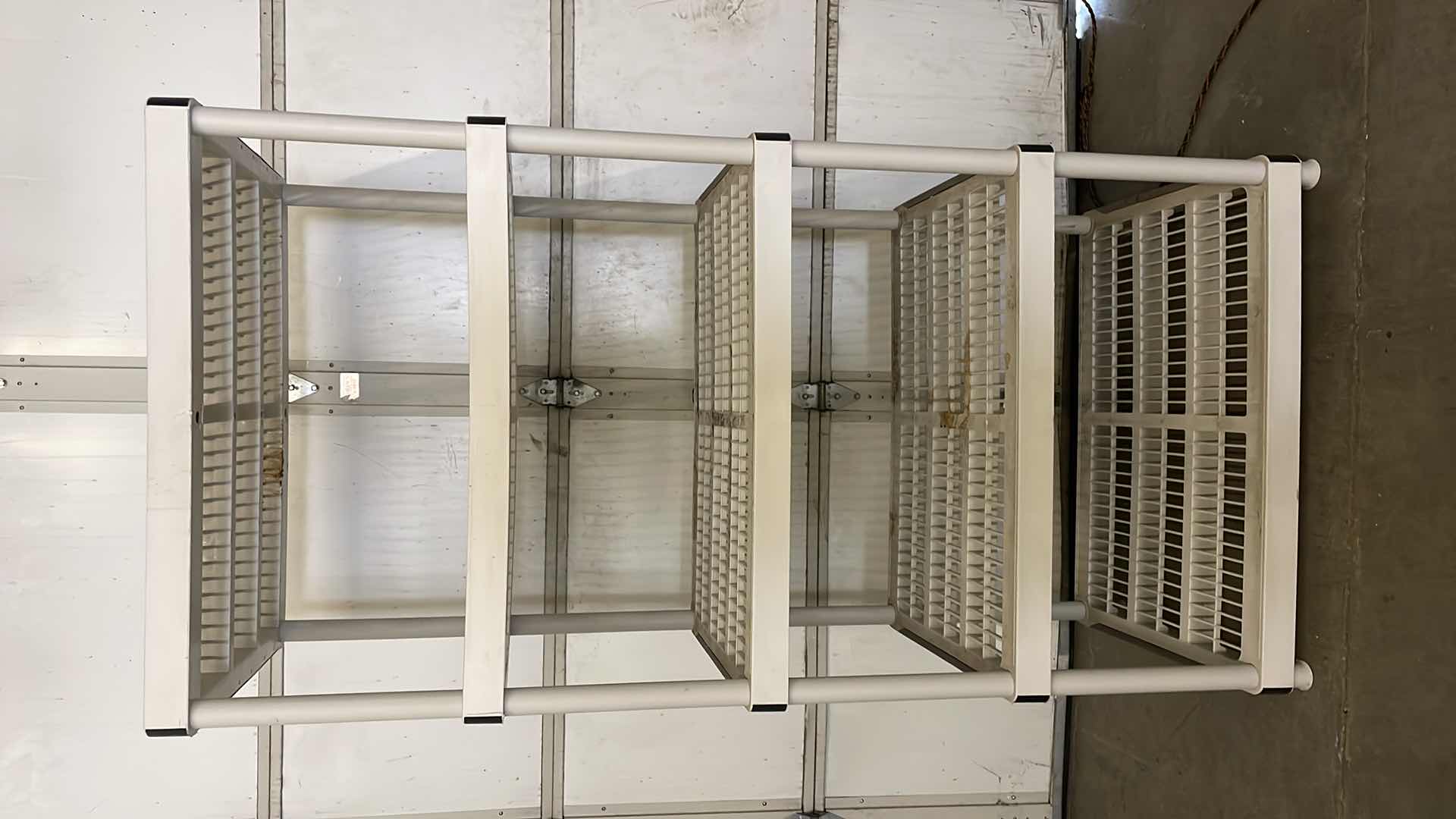 Photo 1 of 5-TIER EASY ASSEMBLY MULTI-PURPOSE PLASTIC GARAGE STORAGE SHELVING UNIT IN GRAY 36" X 24" X 72"